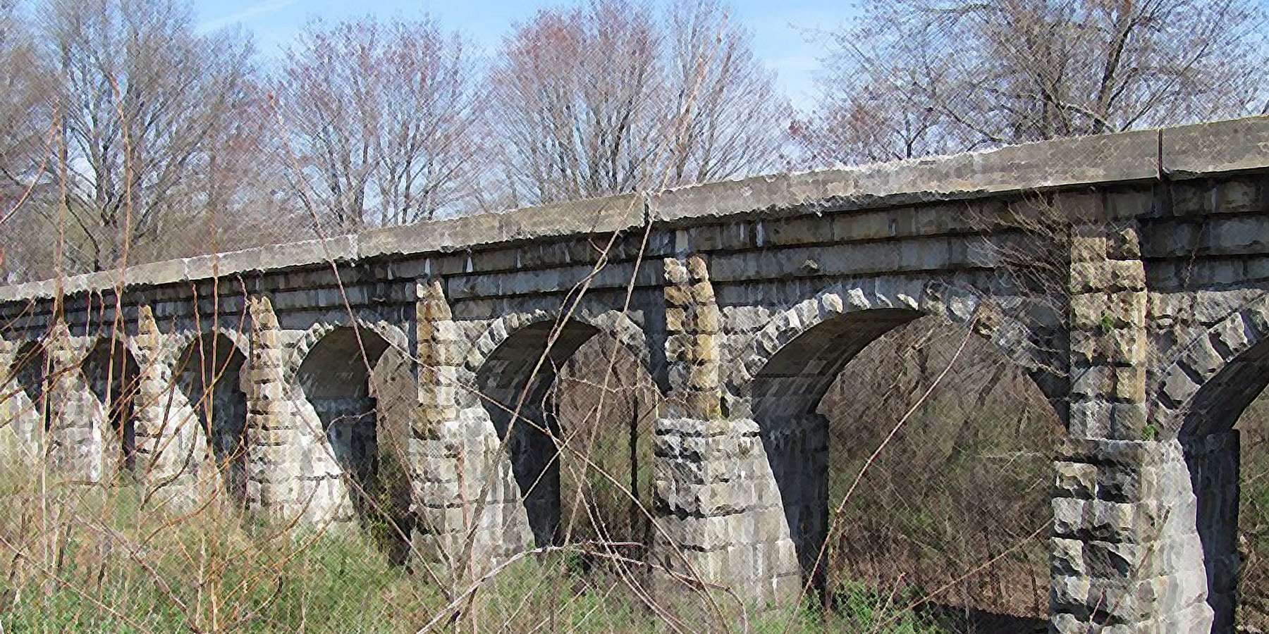 Photo of the Arch Bridge in Holliston, Massachusetts Photo of the Arch Bridge in Holliston, Massachusetts
