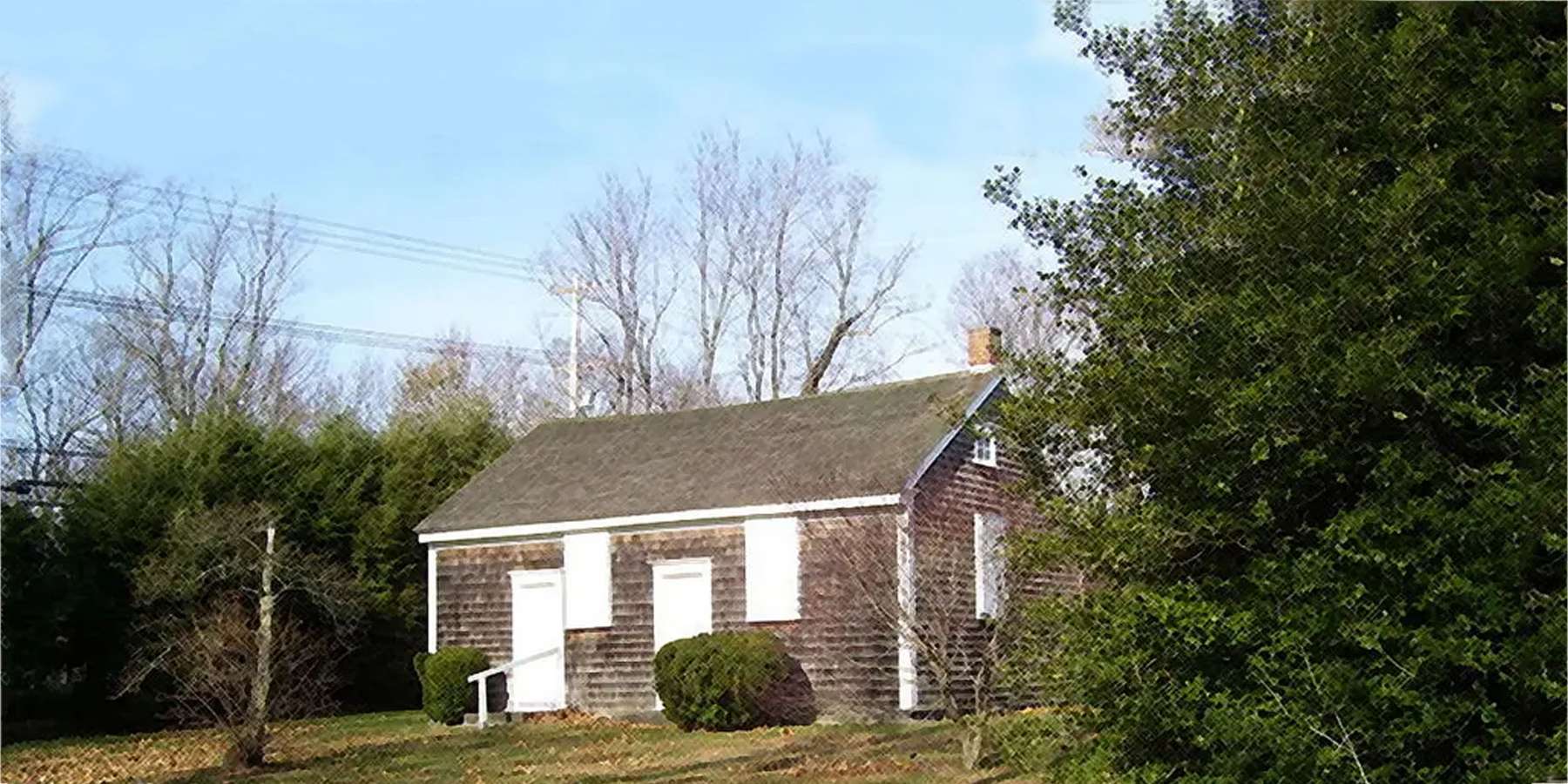 Photo of the Friends Meeting House in Jamestown, Rhode Island Photo of the Friends Meeting House in Jamestown, Rhode Island