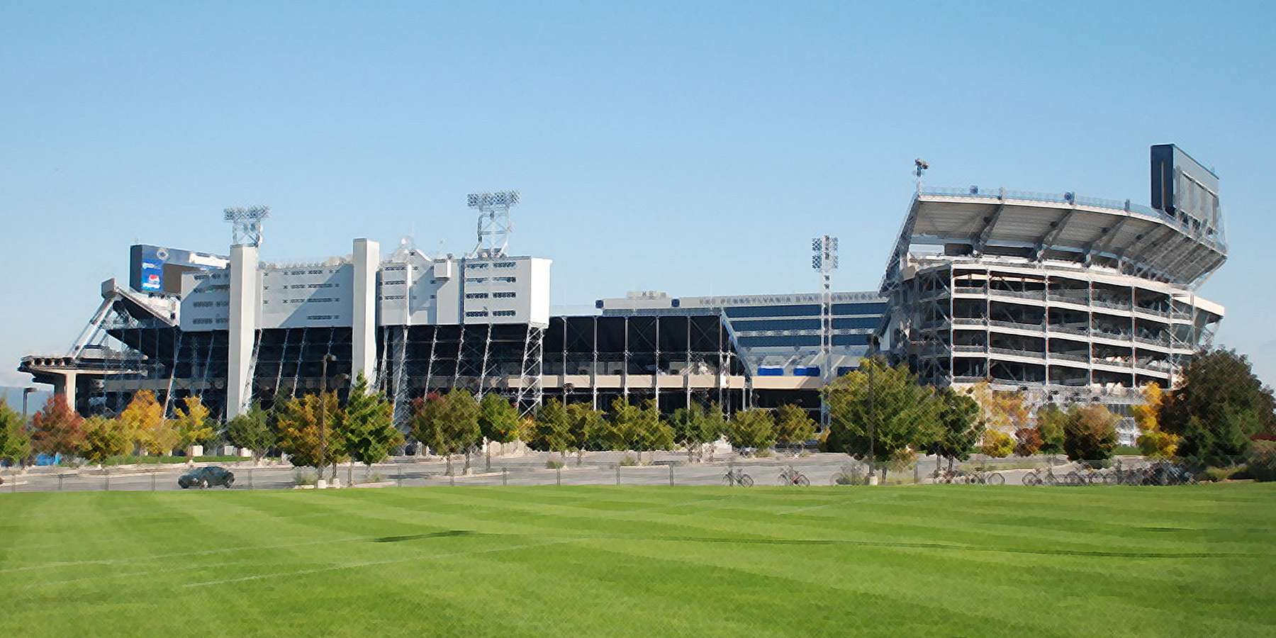 Photo of the Beaver Stadium in State College, Pennsylvania Photo of the Beaver Stadium in State College, Pennsylvania