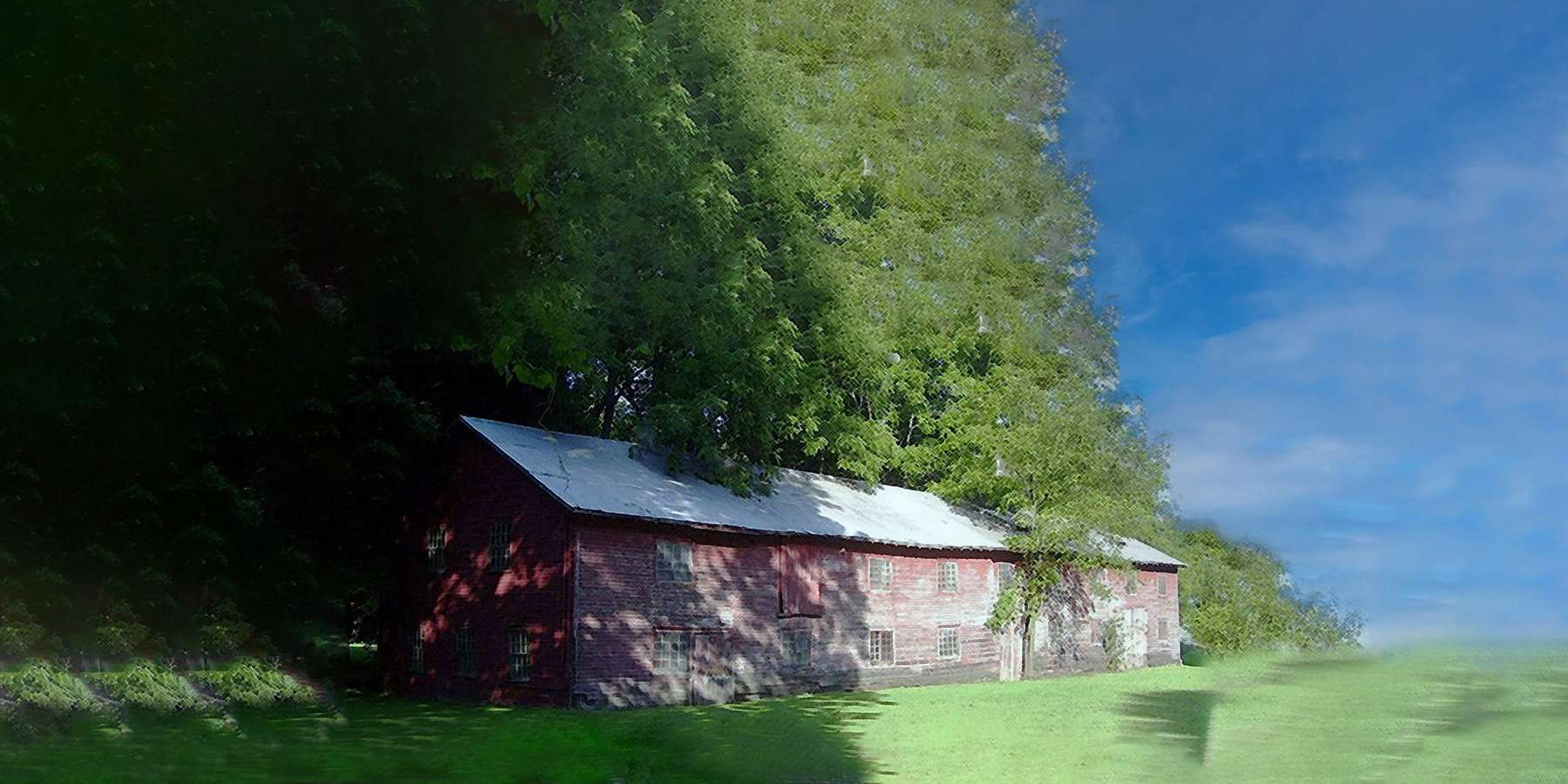 Photo of a tannery in Sparrow Bush, New York Photo of a tannery in Sparrow Bush, New York
