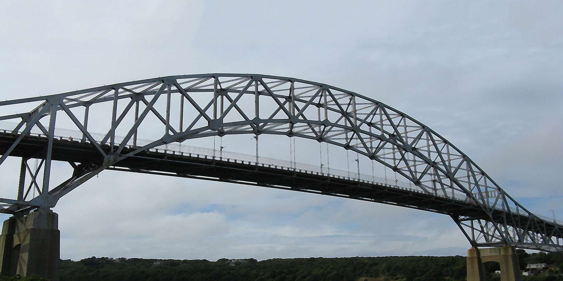 A photo of the Sagamore Bridge in Sagamore Beach, Massachusetts A photo of the Sagamore Bridge in Sagamore Beach, Massachusetts