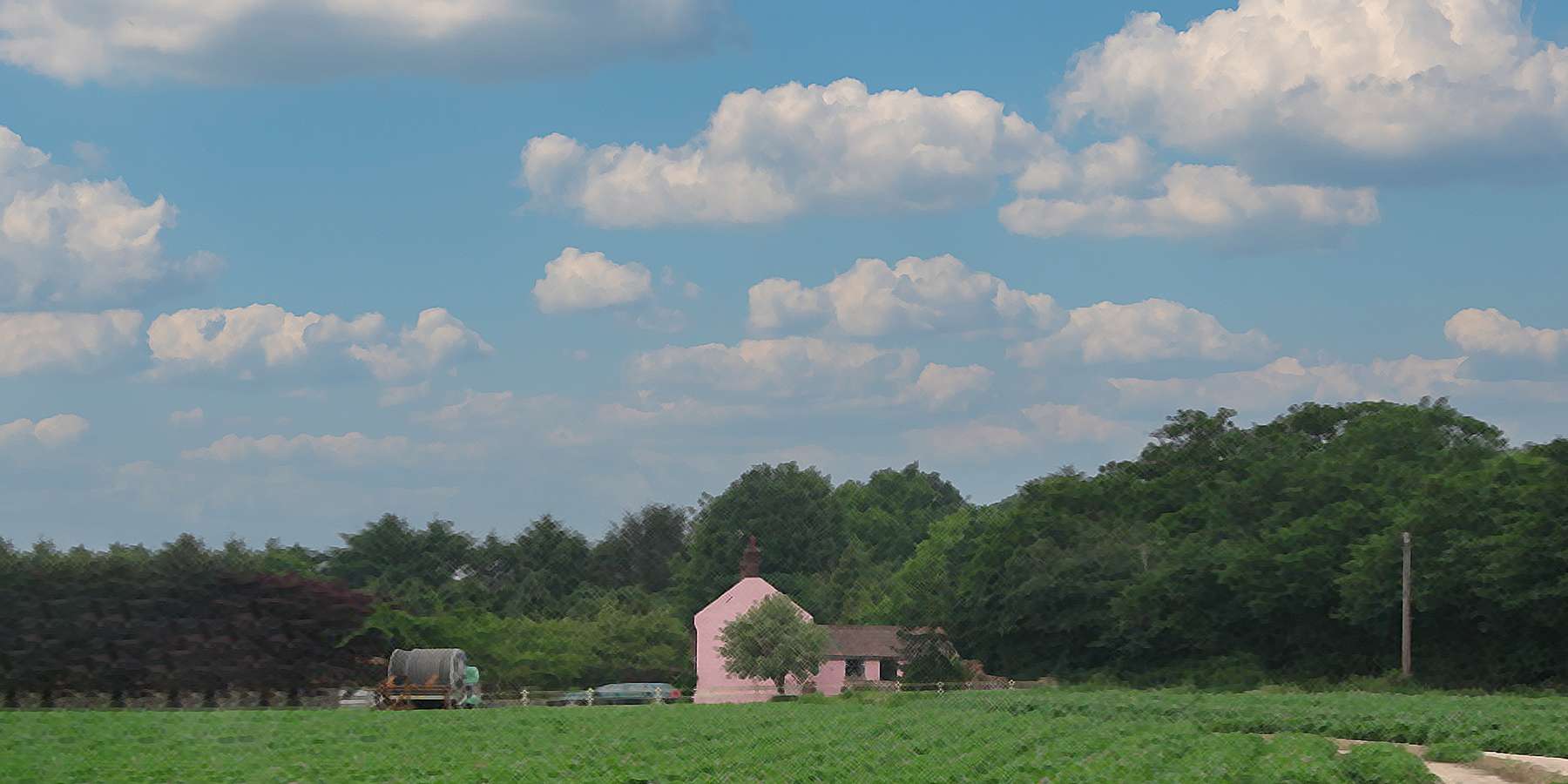 Photo of the Pink House in Swanton, Vermont Photo of the Pink House in Swanton, Vermont
