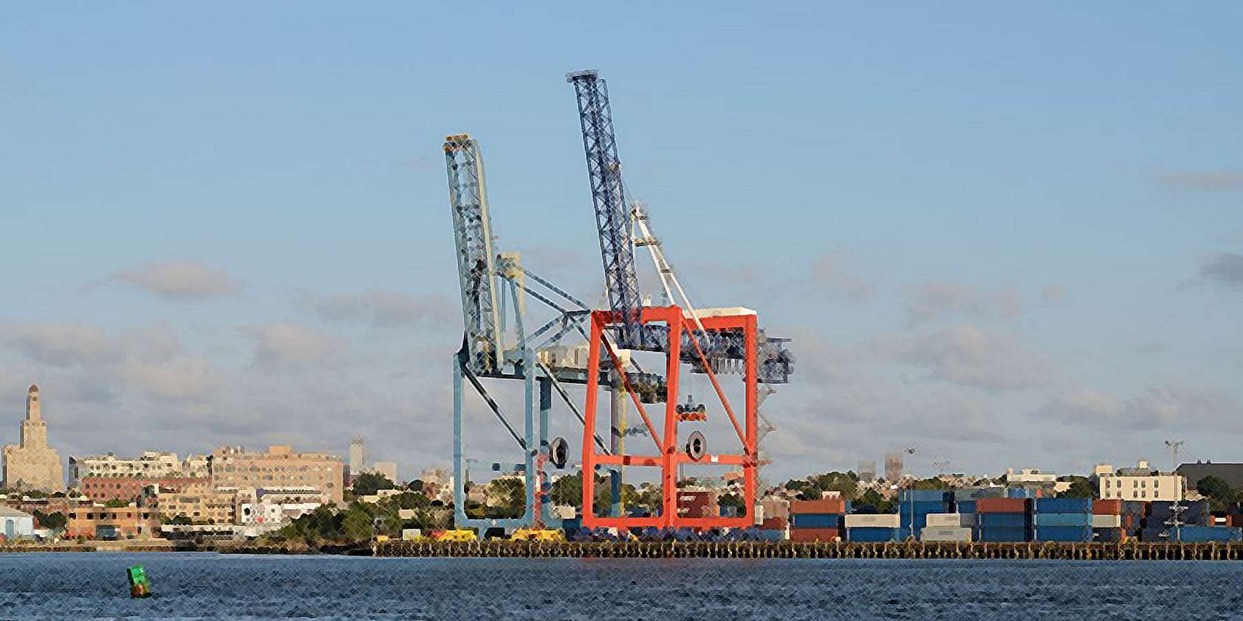 Photo of Red Hook Container Terminal in Red Hook, New York Photo of Red Hook Container Terminal in Red Hook, New York