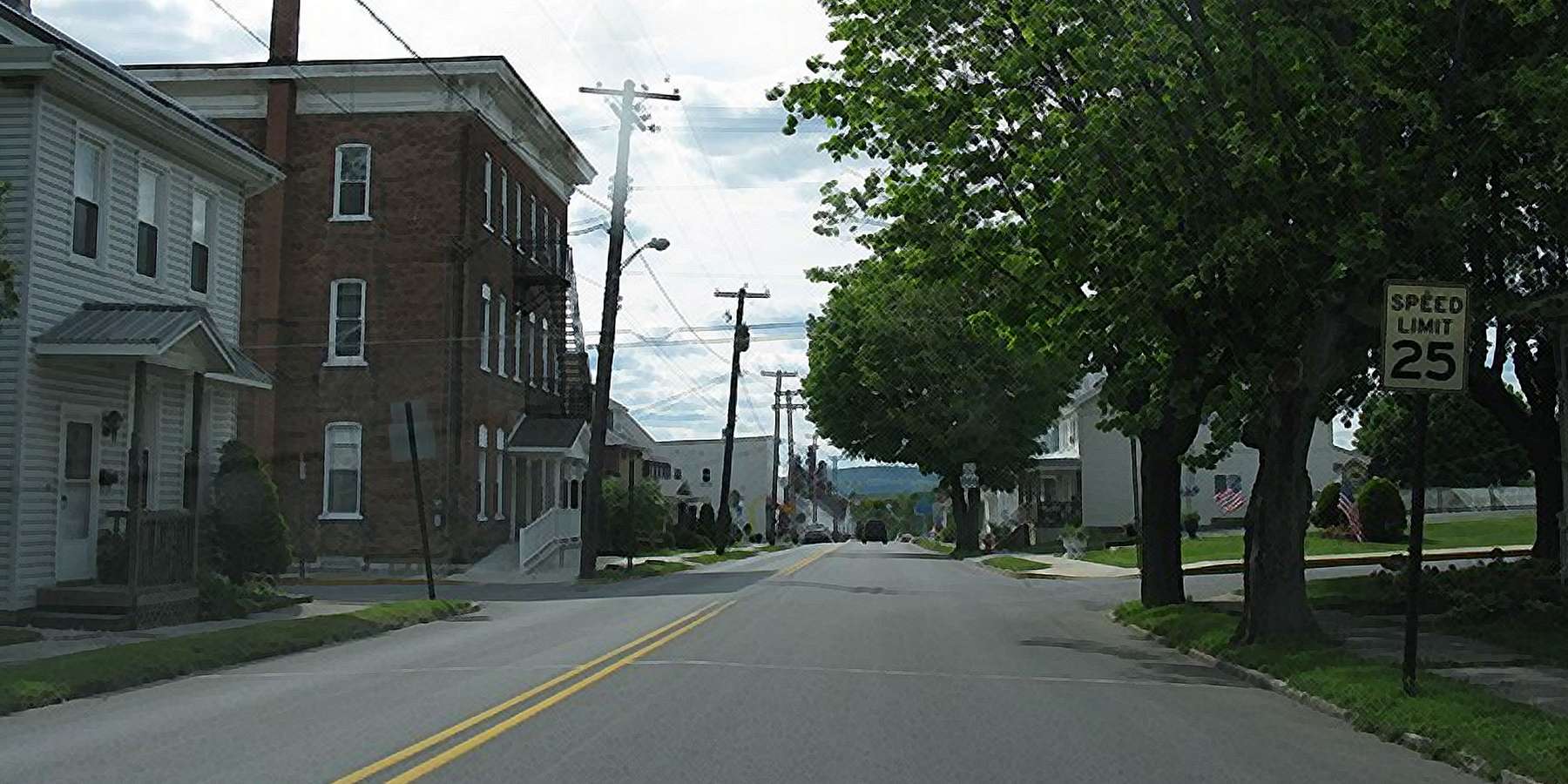 A Photo of Wall Street in Martinsburg, Pennsylvania A Photo of Wall Street in Martinsburg, Pennsylvania