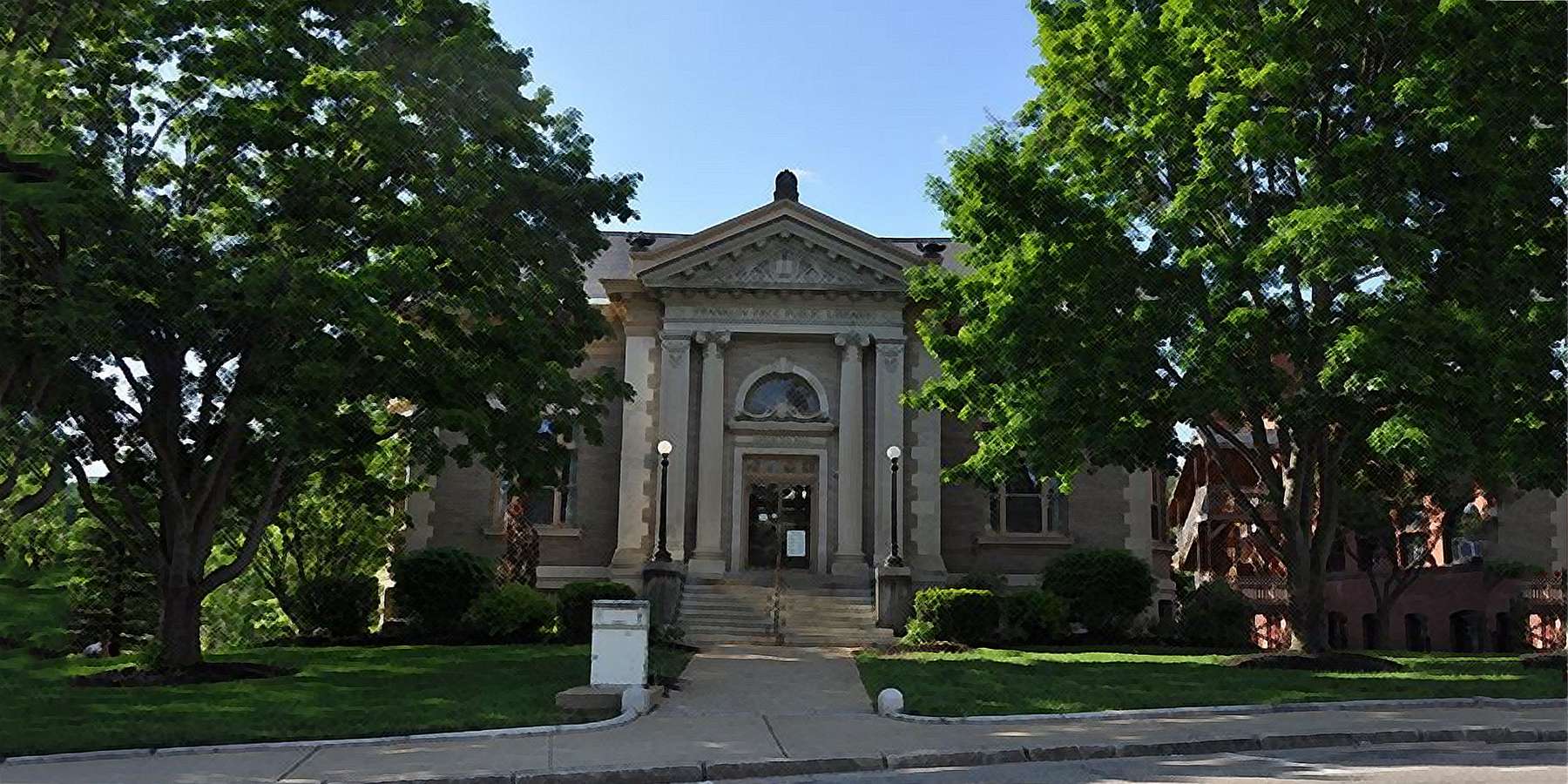 Photo of the Free Public Library in Franklin, New Hampshire Photo of the Free Public Library in Franklin, New Hampshire
