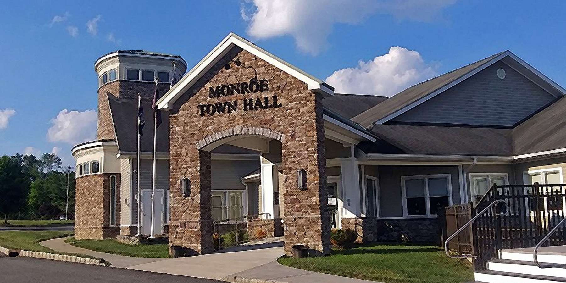 Photo of Town Hall in Monroe, New York Photo of Town Hall in Monroe, New York