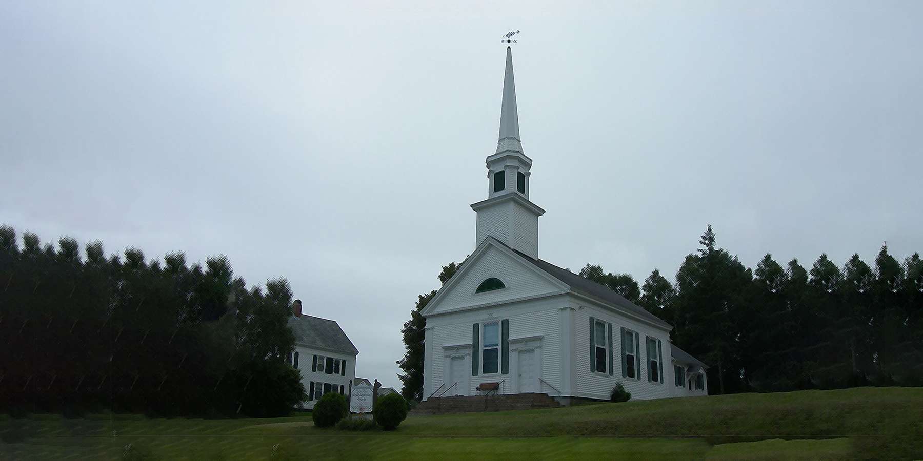 A photo of Sandy Point Congregational Church, Maine A photo of Sandy Point Congregational Church, Maine