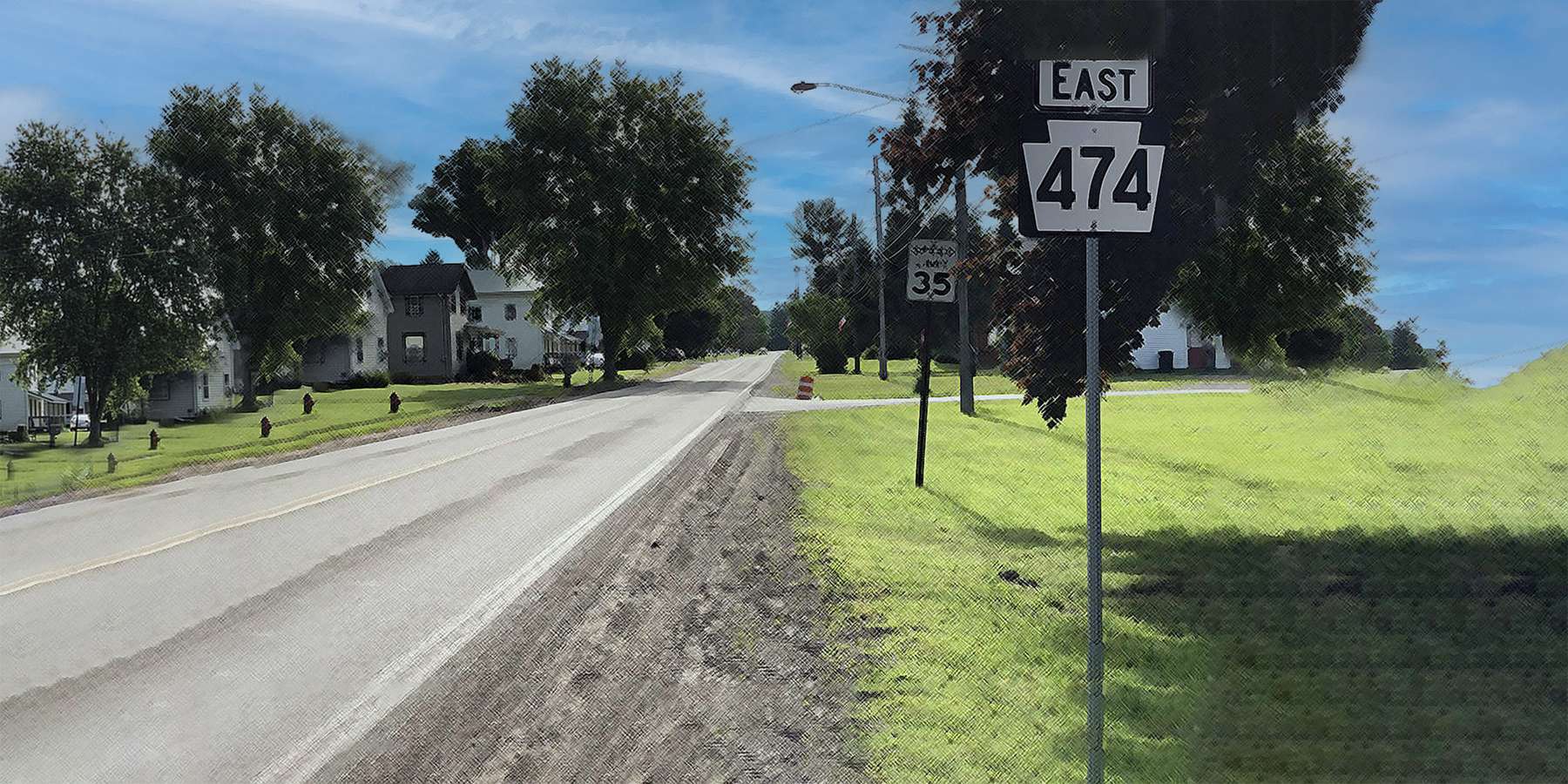 Photo of the Road in Wattsburg, Pennsylvania Photo of the Road in Wattsburg, Pennsylvania