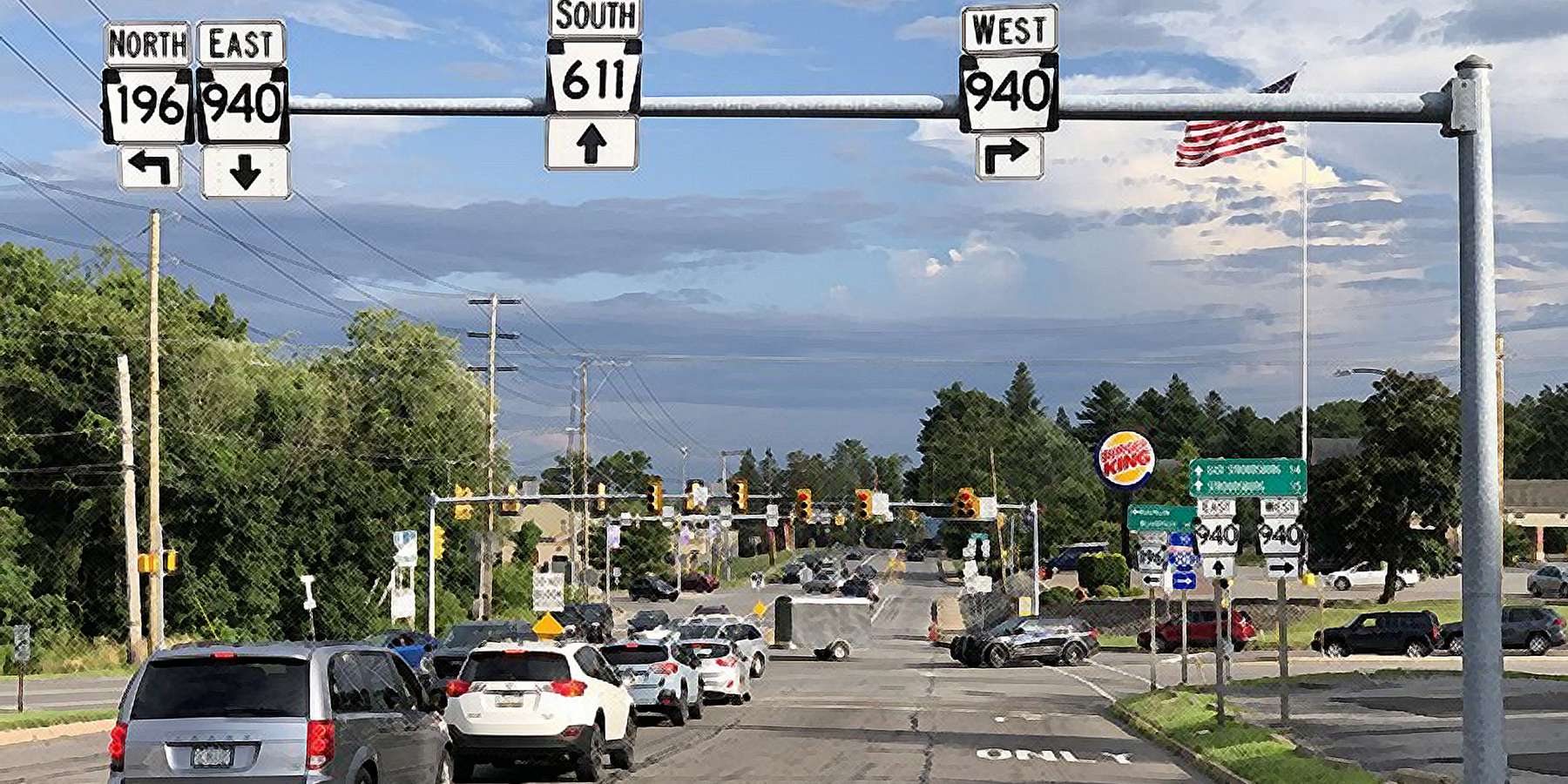 Photo of the Road in South Sterling, Pennsylvania Photo of the Road in South Sterling, Pennsylvania