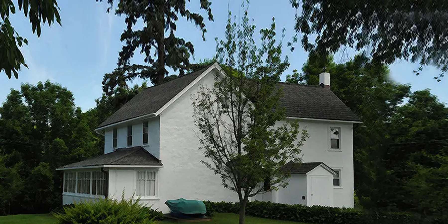 Photo of the Morris Canal Lock Tenders House in Mount Arlington, New Jersey Photo of the Morris Canal Lock Tenders House in Mount Arlington, New Jersey