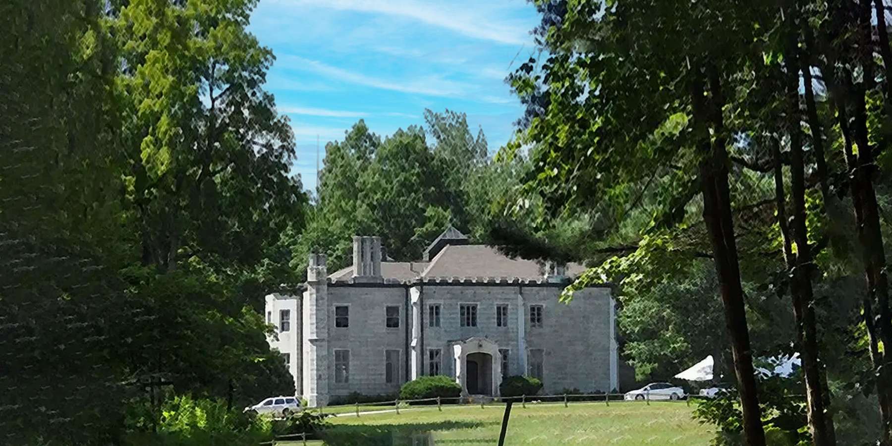 Photo of Oaklands Mansion in Gardiner, Maine Photo of Oaklands Mansion in Gardiner, Maine