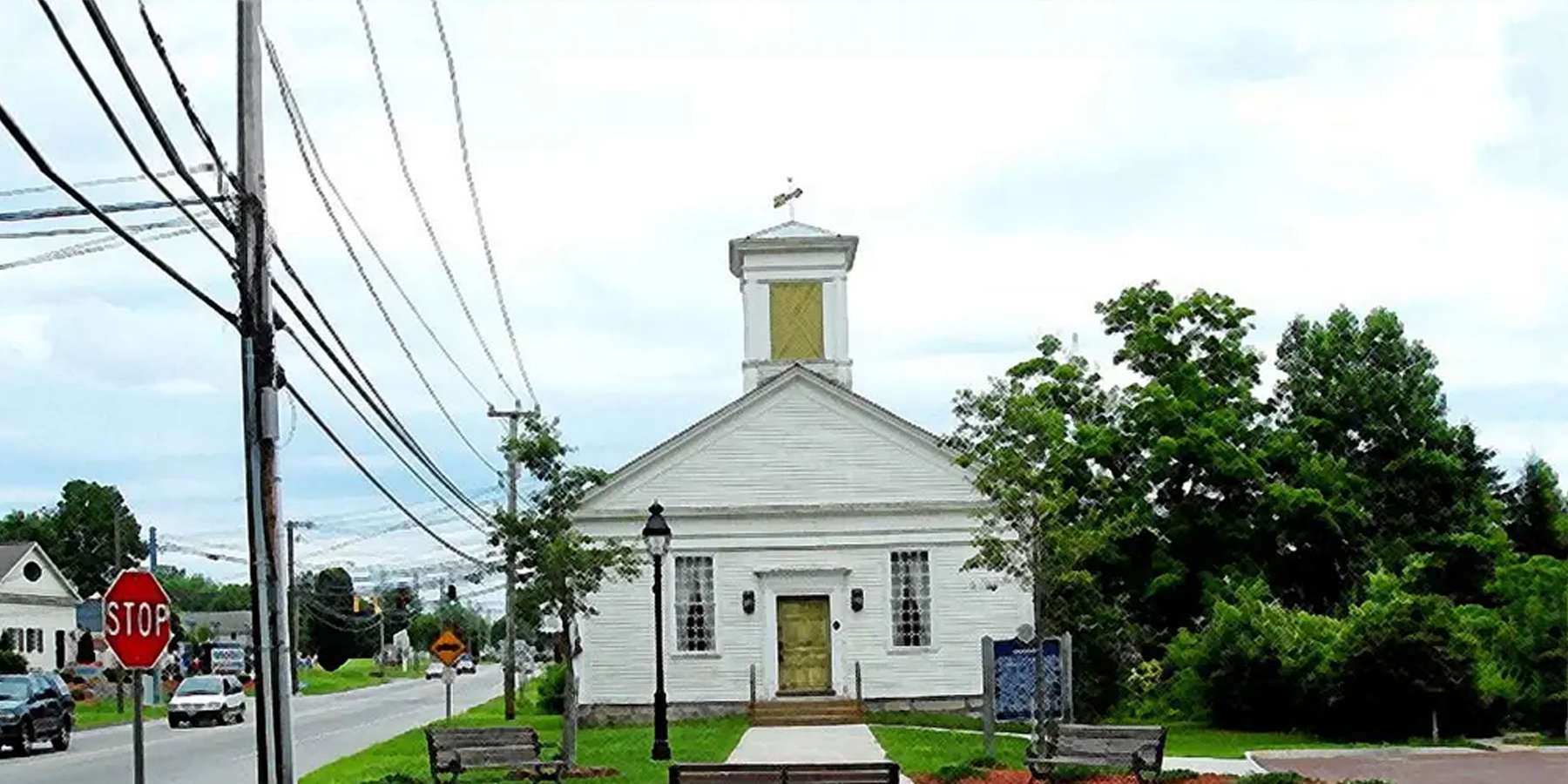 Photo of Old Town Hall in Hebron, Connecticut Photo of Old Town Hall in Hebron, Connecticut