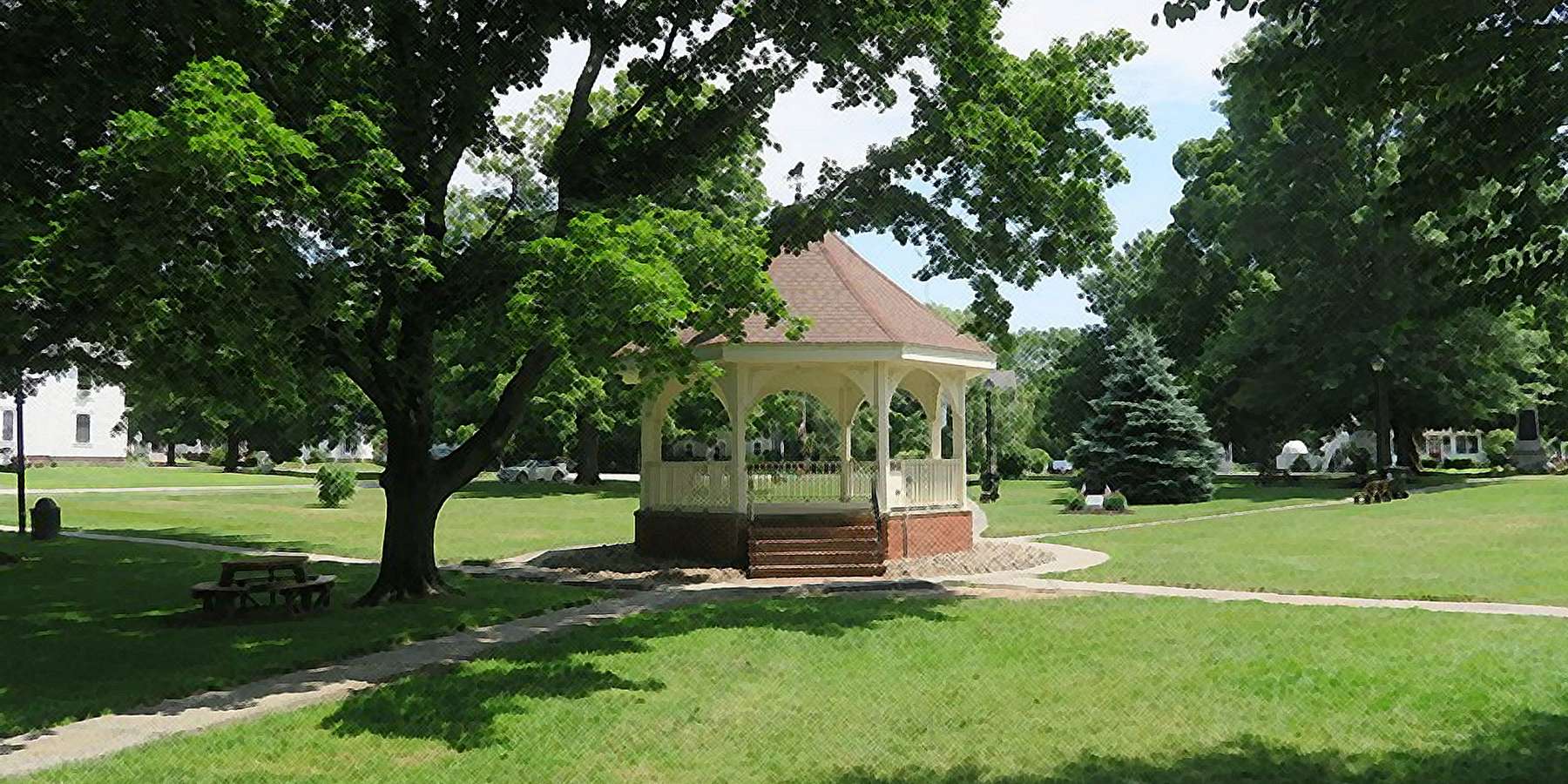 Photo of a Gazebo in Plaistow, New Hampshire Photo of a Gazebo in Plaistow, New Hampshire