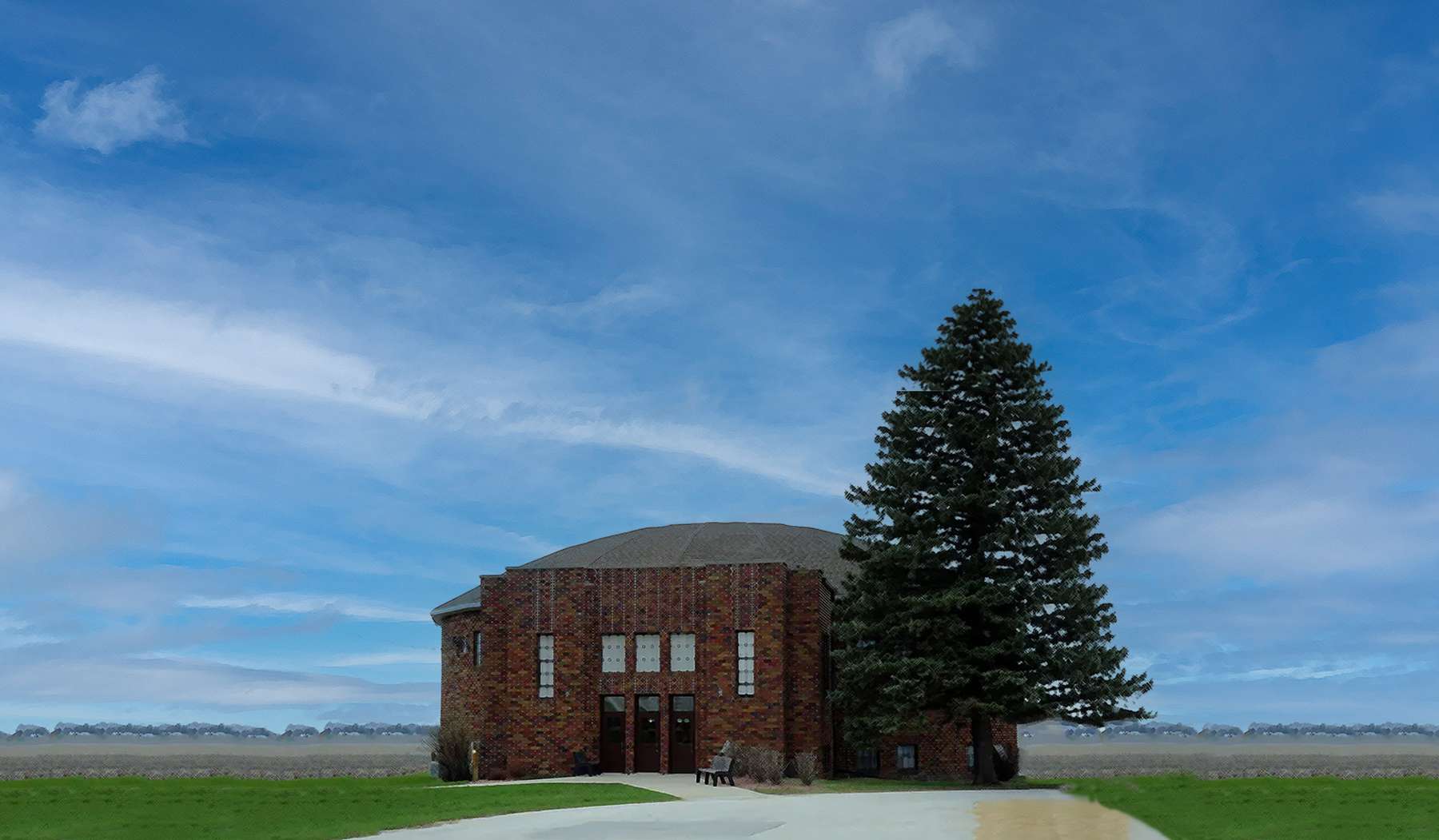 Photo of the New Providence School Gymnasium in New Providence, Pennsylvania Photo of the New Providence School Gymnasium in New Providence, Pennsylvania