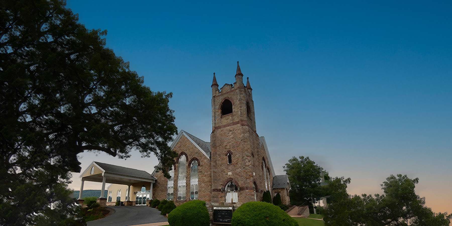 Photo of Zion Blue Mountain Church in Strausstown, Pennsylvania Photo of Zion Blue Mountain Church in Strausstown, Pennsylvania