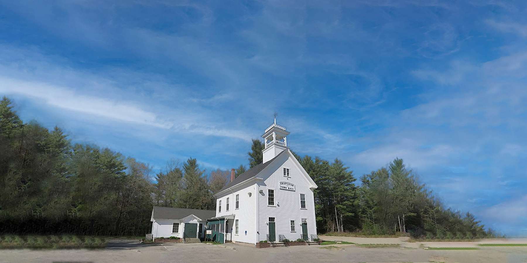 Photo of a town hall in Shapleigh, Maine Photo of a town hall in Shapleigh, Maine