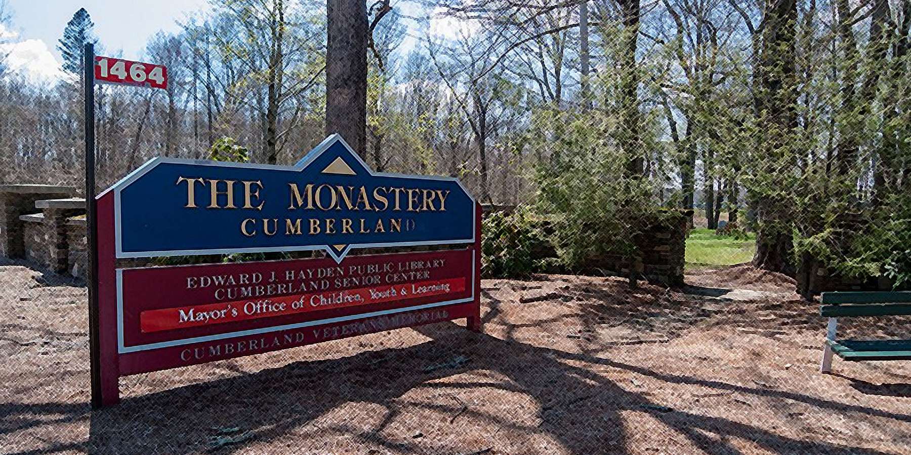 Photo of the Monastery in Cumberland, Rhode Island Photo of the Monastery in Cumberland, Rhode Island