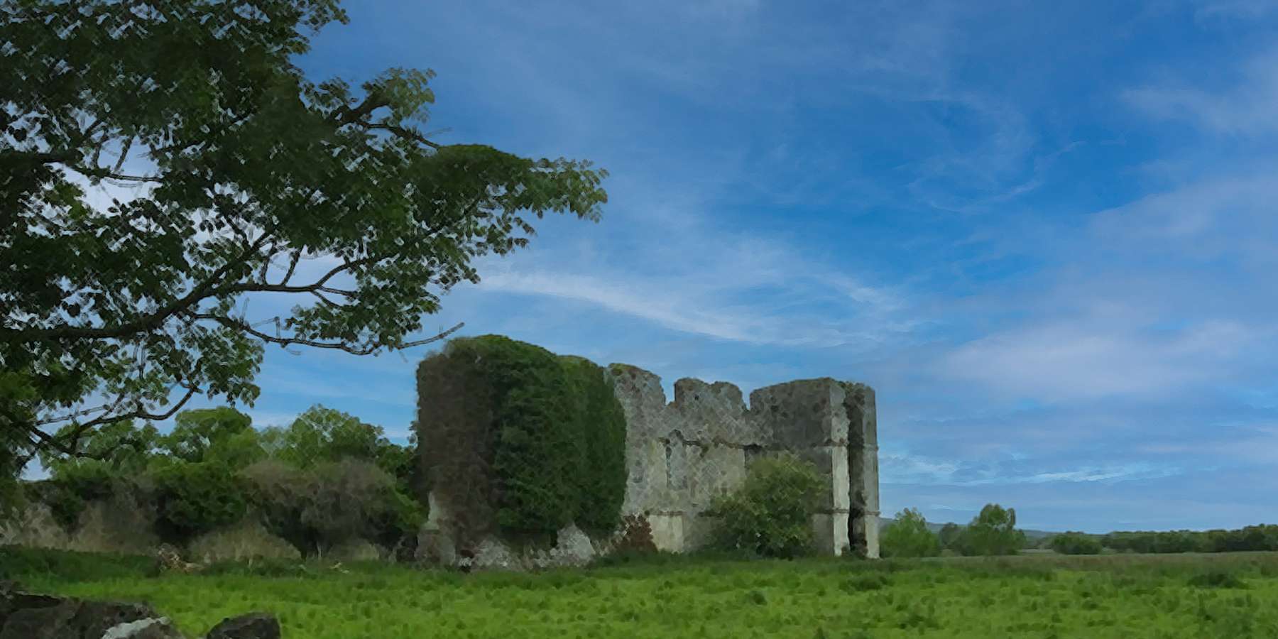 Photo of the Rathcline Castle in Lanesborough, Massachusetts Photo of the Rathcline Castle in Lanesborough, Massachusetts