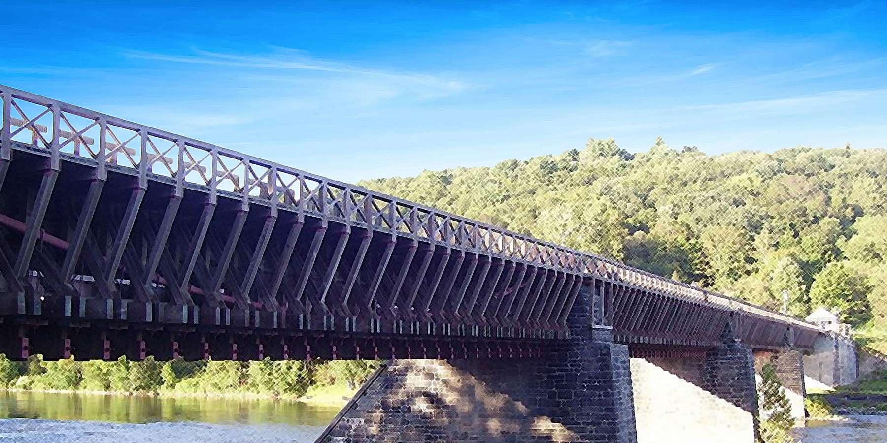 Photo of the Bridge in Yulan, New York Photo of the Bridge in Yulan, New York