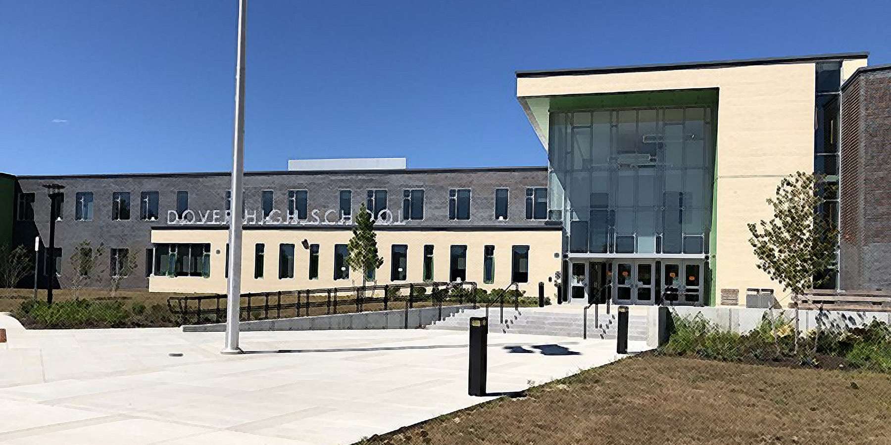 Photo of Dover High School in Dover, New Hampshire Photo of Dover High School in Dover, New Hampshire