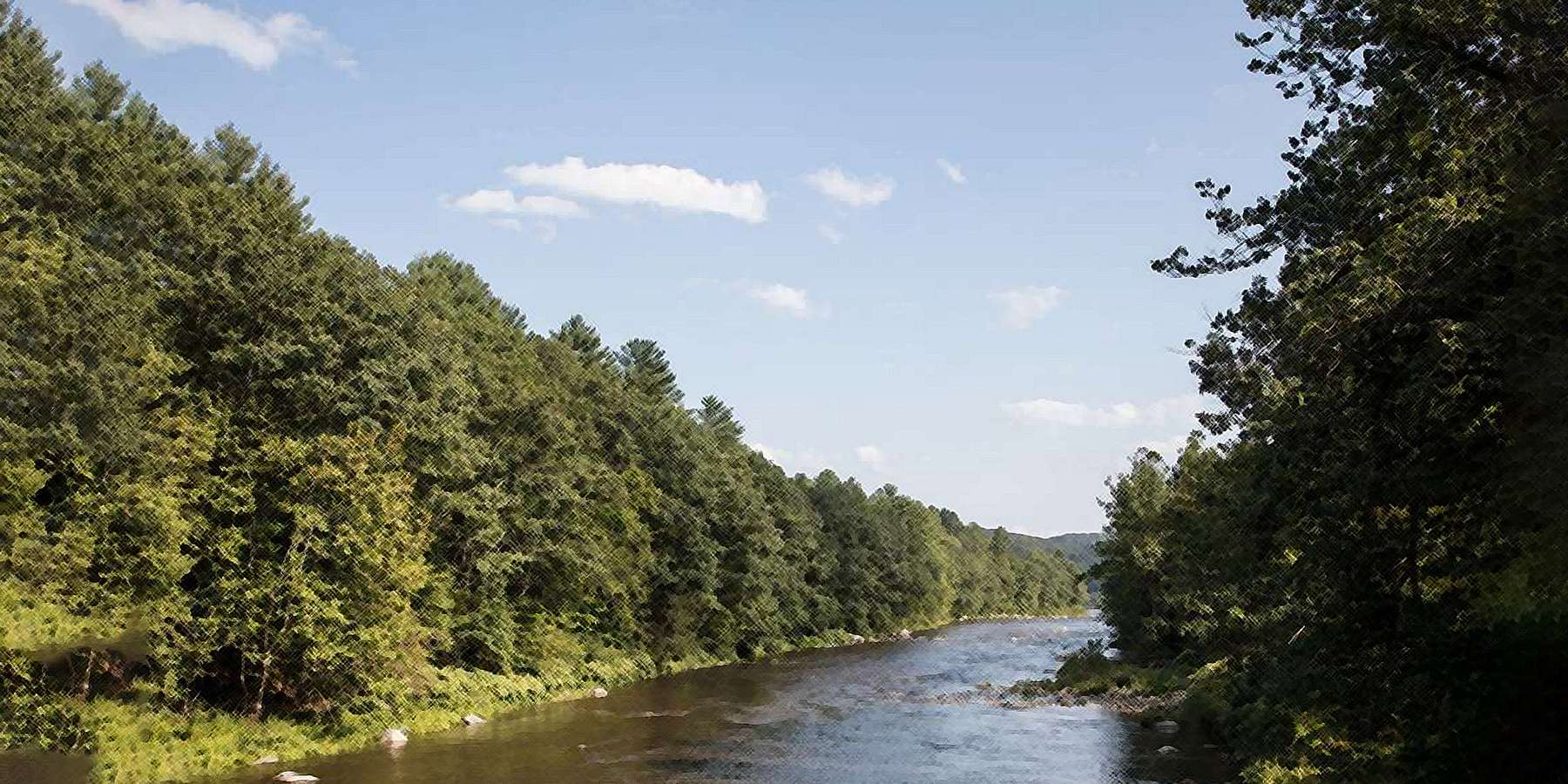 A photo of the West River in Townshend, Vermont A photo of the West River in Townshend, Vermont