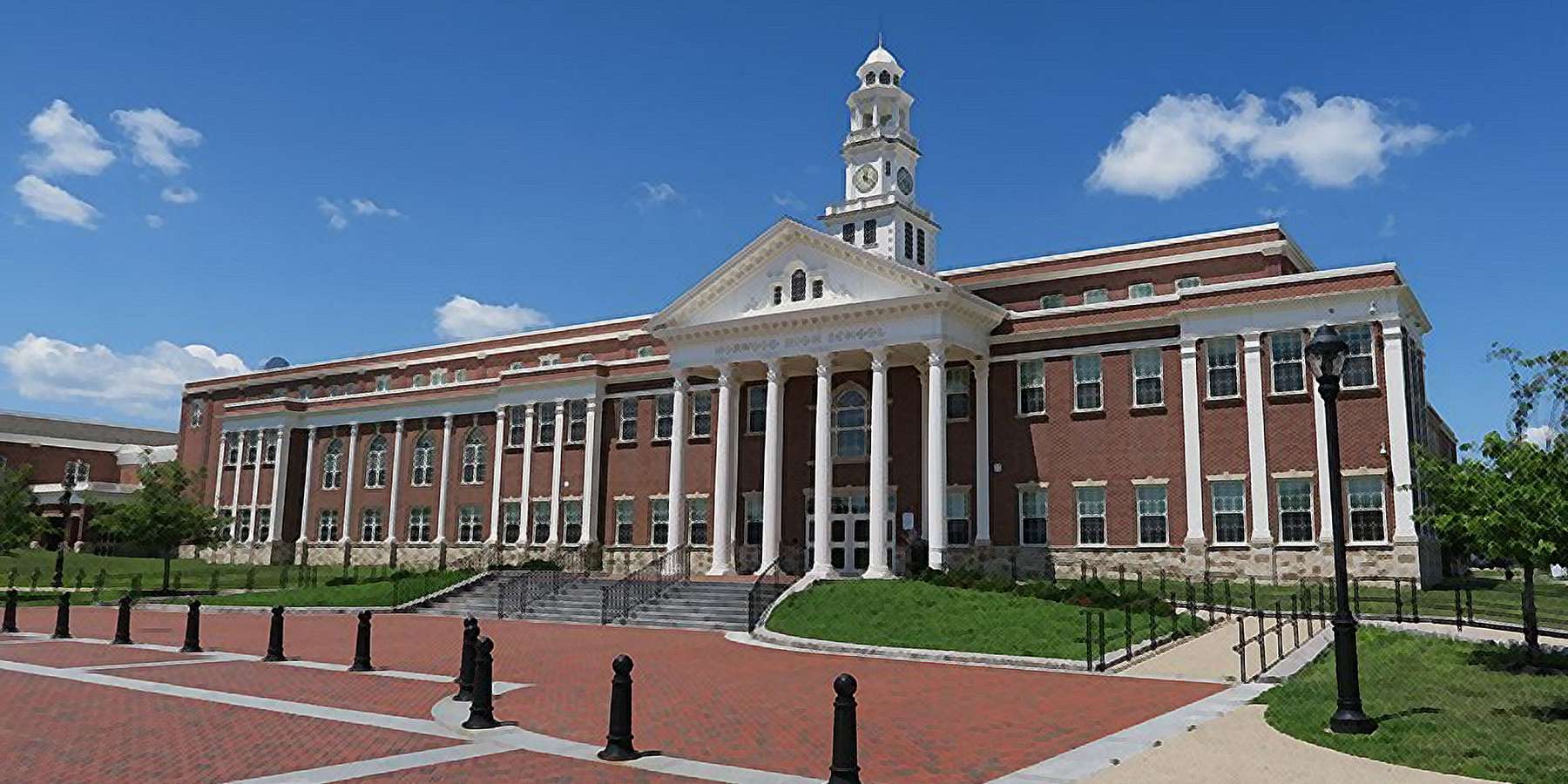Photo of Norwood High School in Norwood, Massachusetts Photo of Norwood High School in Norwood, Massachusetts