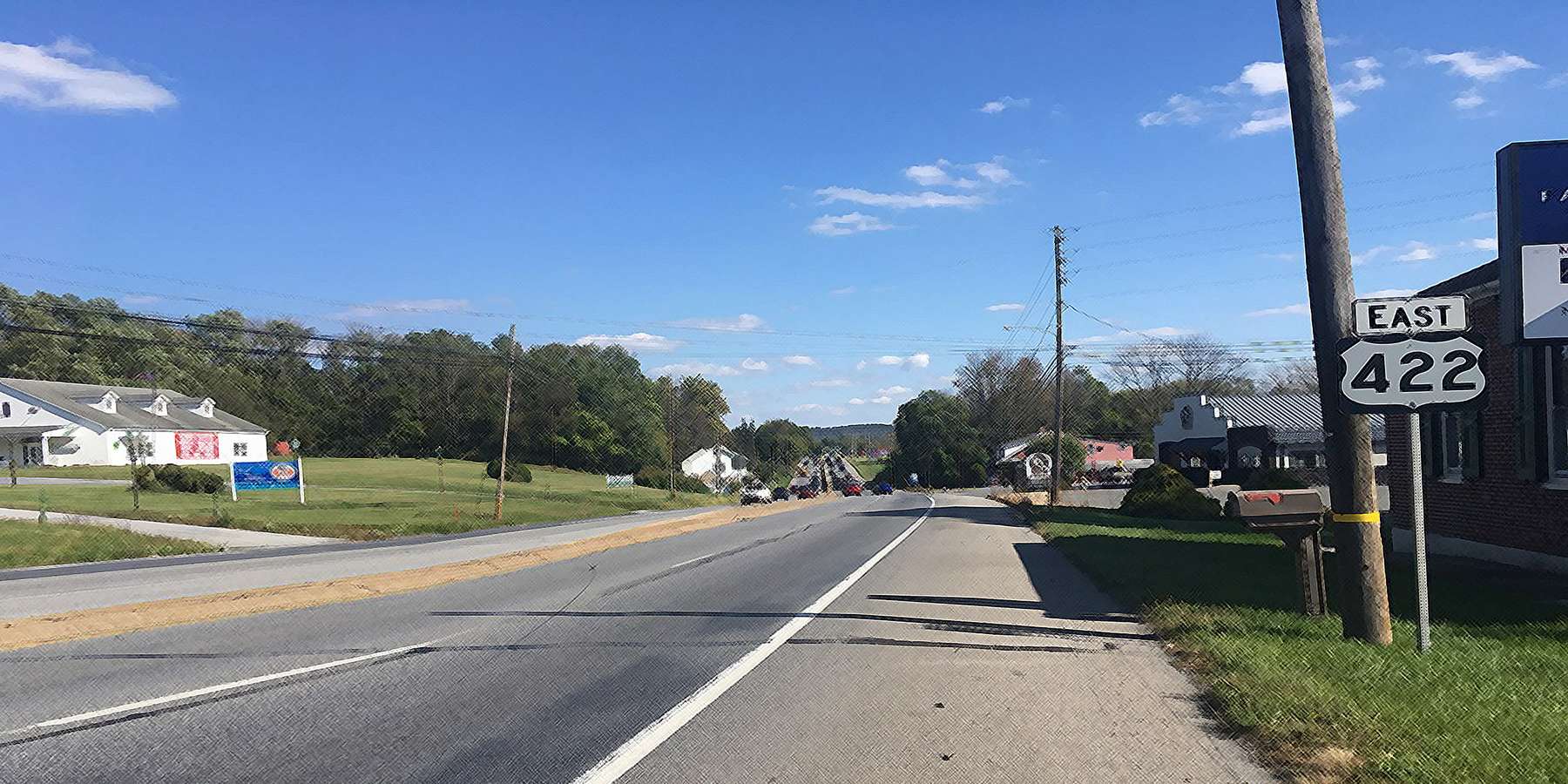 Photo of Monocacy Creek Road in Douglassville, Pennsylvania Photo of Monocacy Creek Road in Douglassville, Pennsylvania