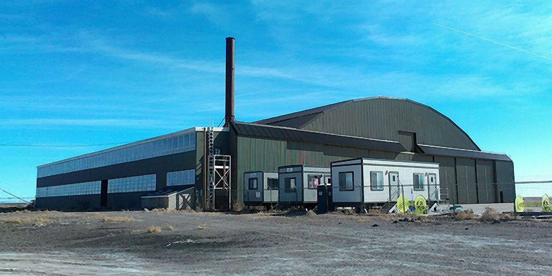 Photo of the Enola Gay Hangar in Pennsylvania Photo of the Enola Gay Hangar in Pennsylvania