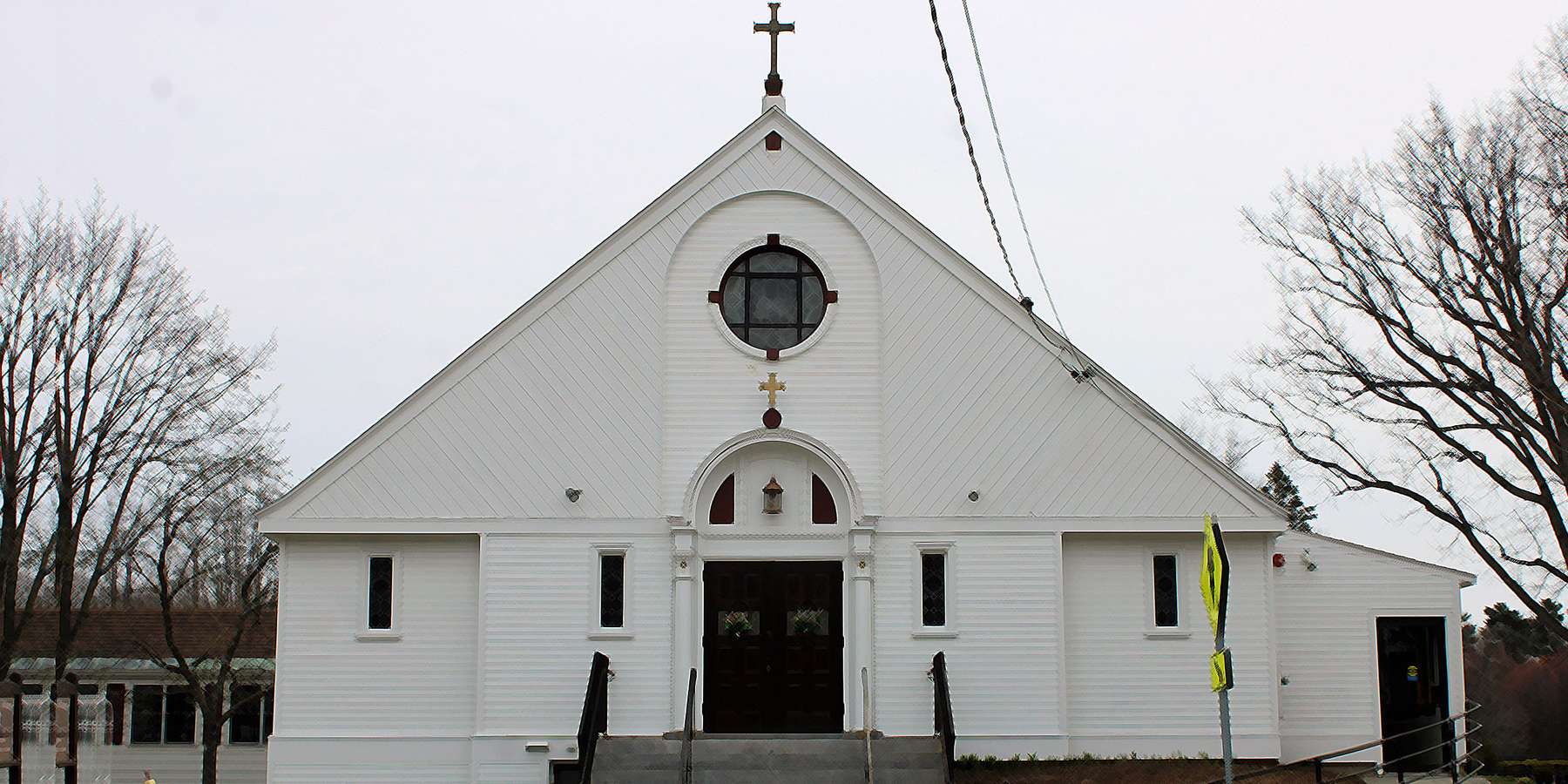 Photo of the St. John Vianney Church in South Burlington, Vermont Photo of the St. John Vianney Church in South Burlington, Vermont