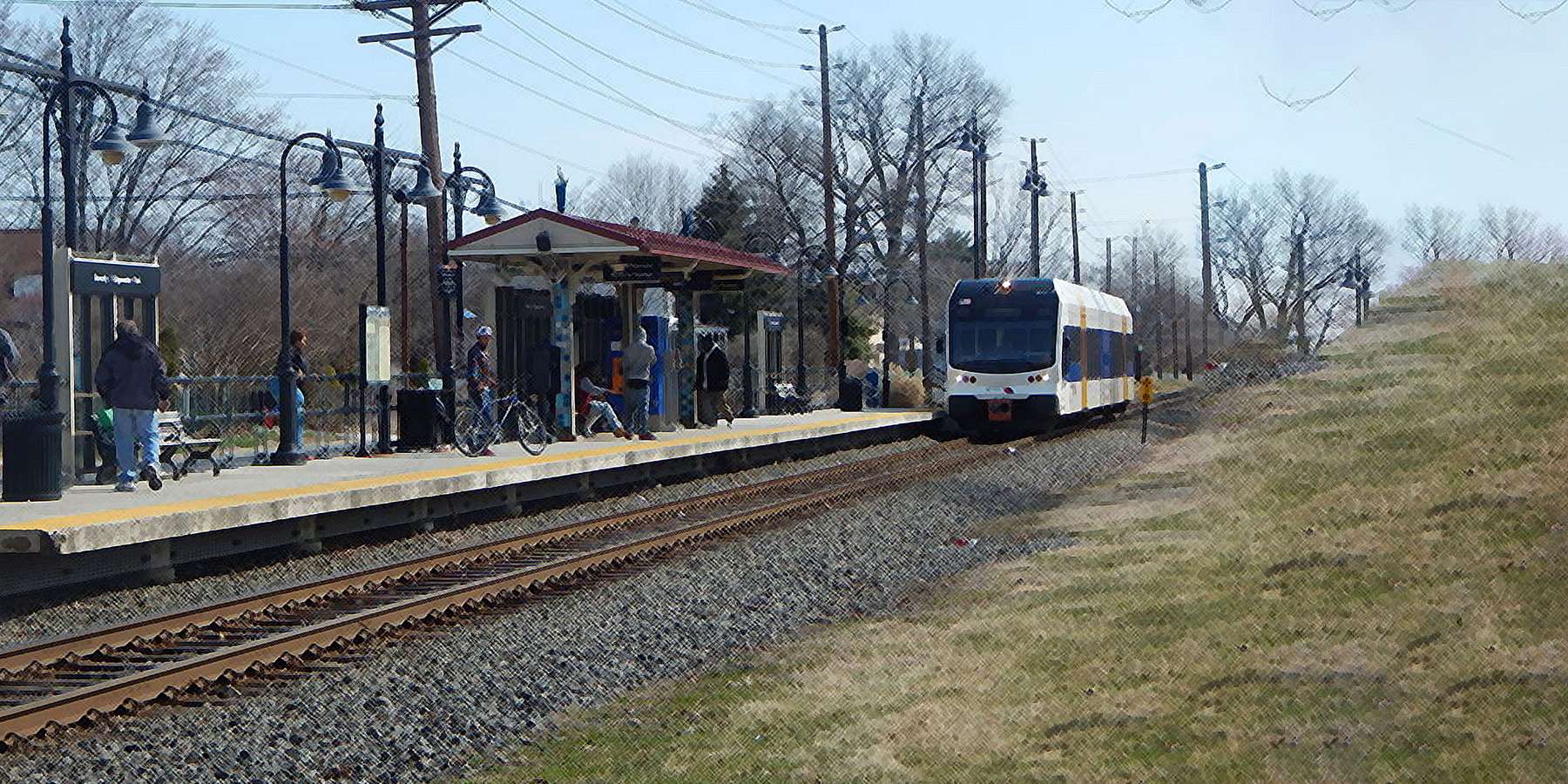 Photo of Beverly-Edgewater Park Station in Beverly, New Jersey Photo of Beverly-Edgewater Park Station in Beverly, New Jersey