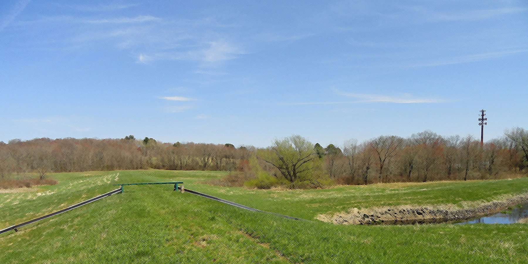 Photo of Cold Spring Dam Reservoir near West Simsbury, Connecticut Photo of Cold Spring Dam Reservoir near West Simsbury, Connecticut
