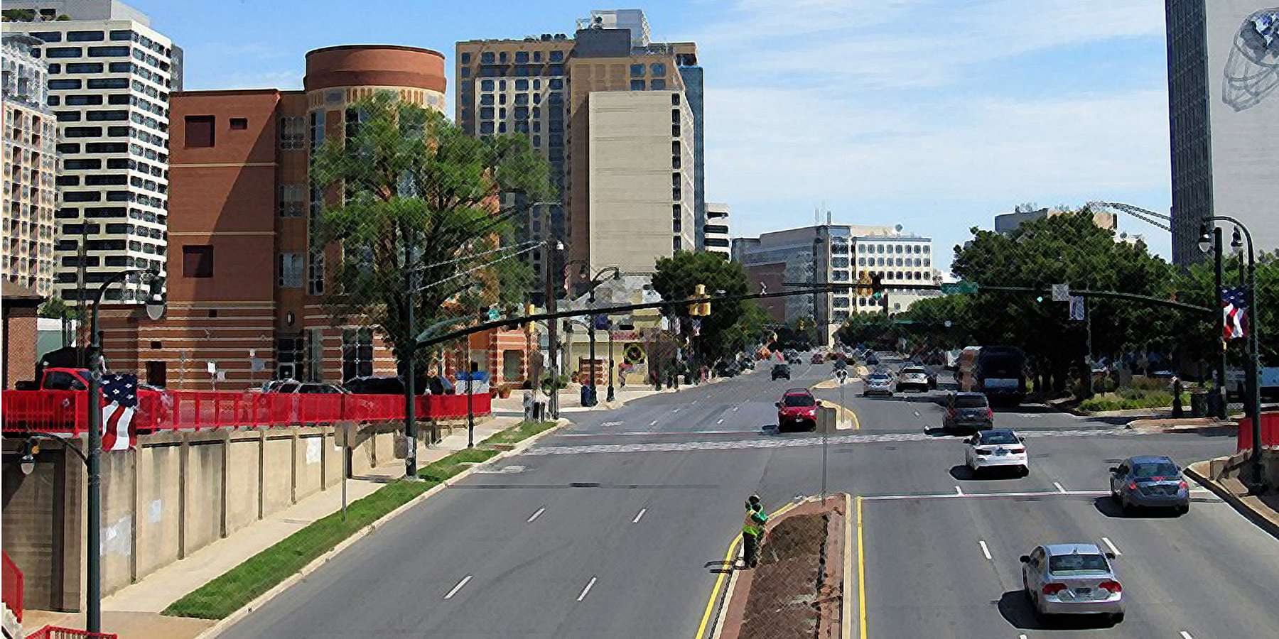 Photo of Georgia Avenue in Silver Spring, Maryland Photo of Georgia Avenue in Silver Spring, Maryland