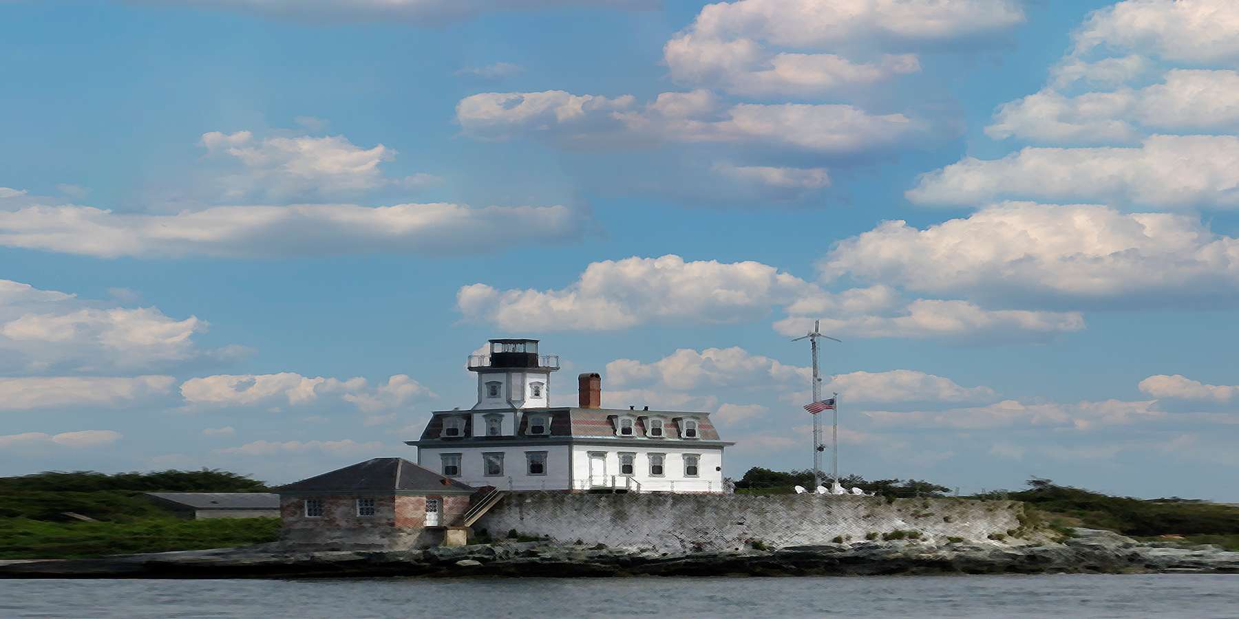 Photo of a Lighthouse in East Newport, Maine Photo of a Lighthouse in East Newport, Maine