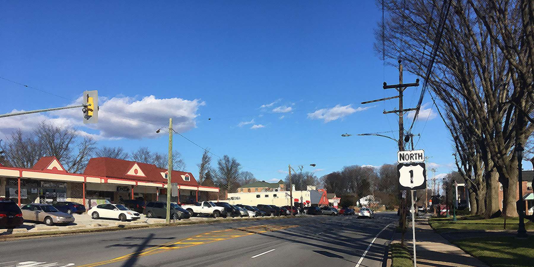 Photo of Burmont Road near Merion, Pennsylvania Photo of Burmont Road near Merion, Pennsylvania