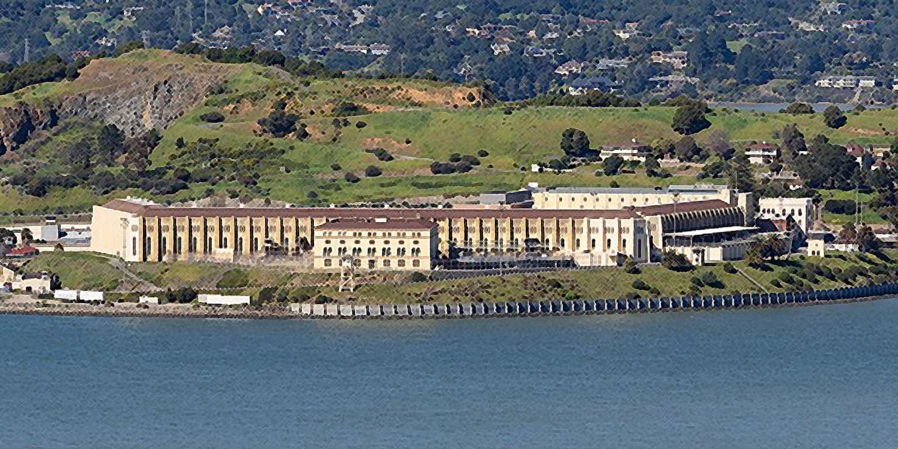 Photo of the State Prison in Quentin, Pennsylvania Photo of the State Prison in Quentin, Pennsylvania
