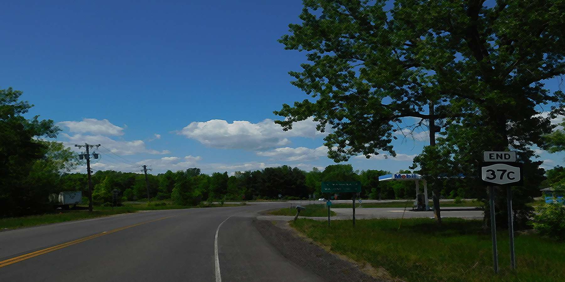 Photo of Route 37 in Massena, New York Photo of Route 37 in Massena, New York