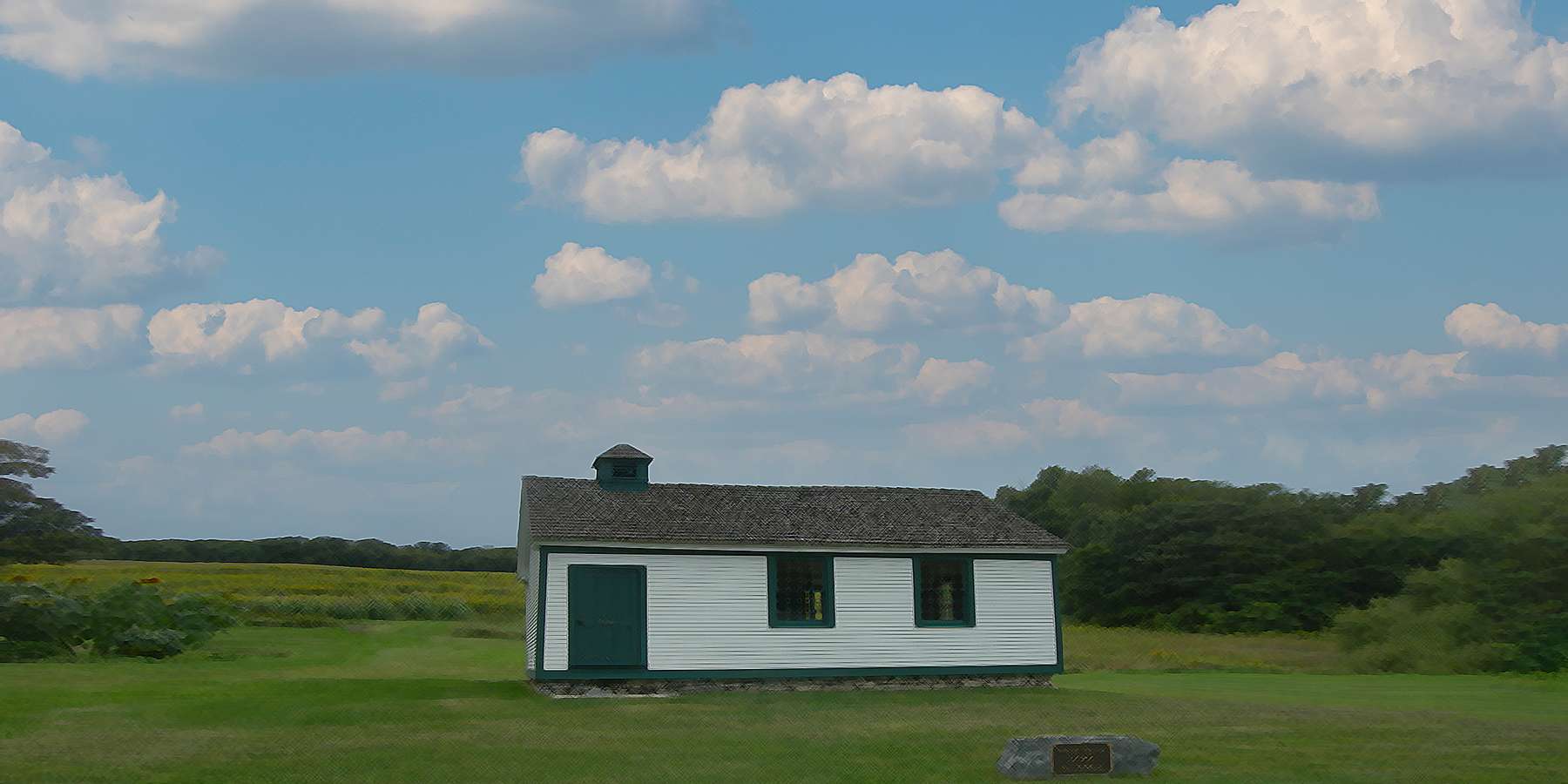 Photo of an Old Schoolhouse in Madbury, New Hampshire Photo of an Old Schoolhouse in Madbury, New Hampshire