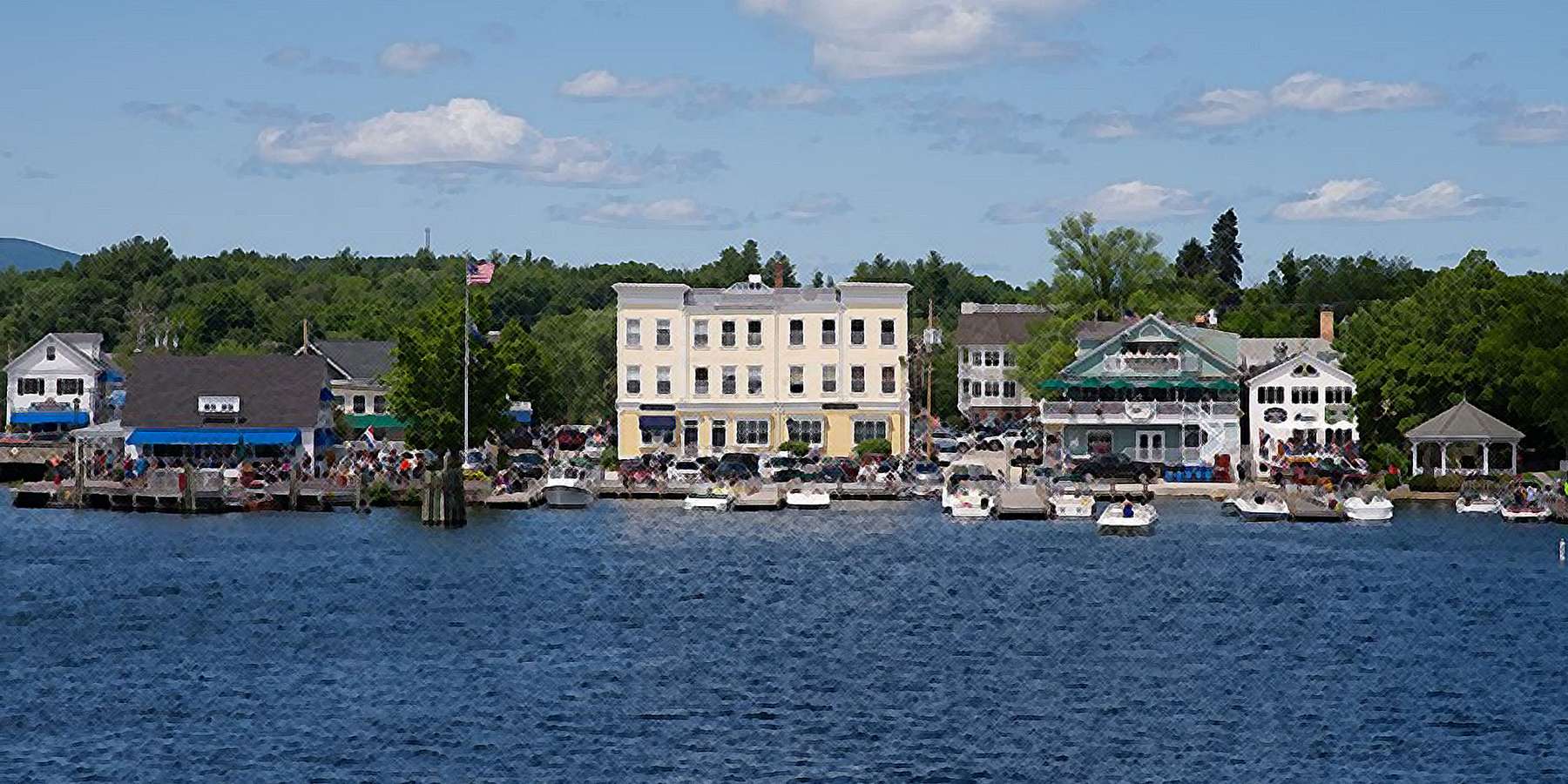 Photo of Town Docks in Wolfeboro, New Hampshire Photo of Town Docks in Wolfeboro, New Hampshire