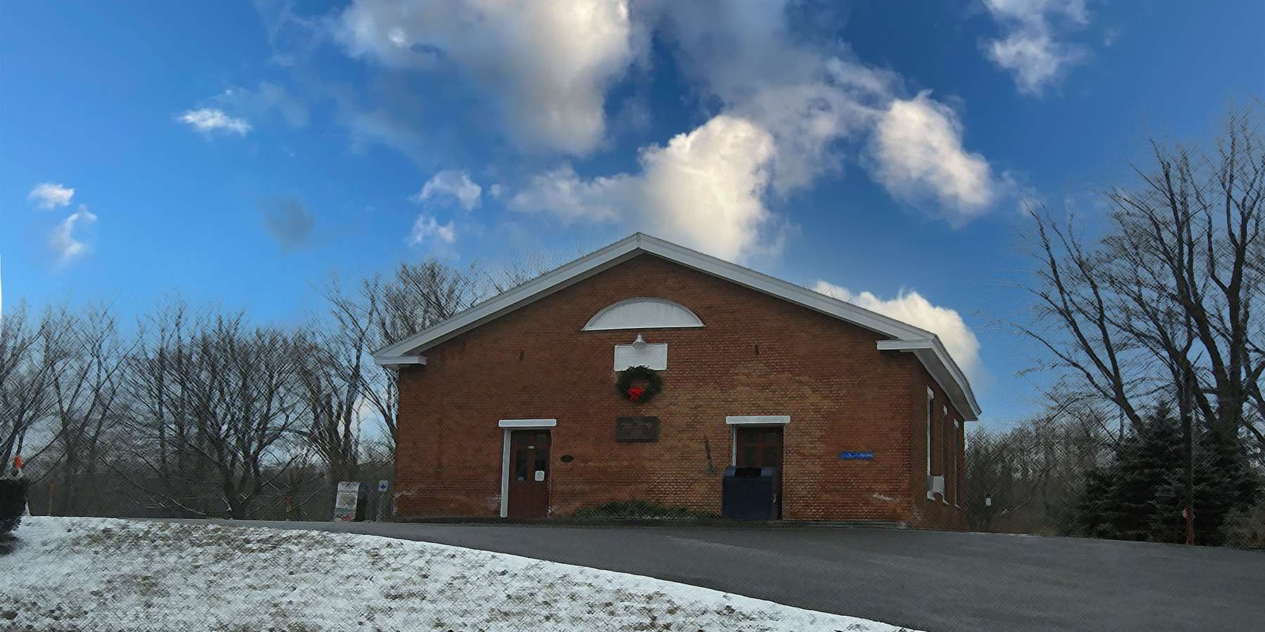 Photo of the Post Office in Newtonville, New York Photo of the Post Office in Newtonville, New York