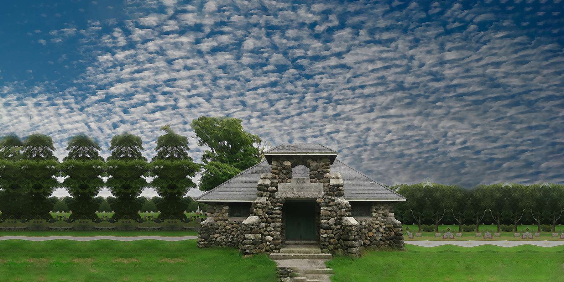 A photo of South Walpole Memorial Cemetery, Massachusetts A photo of South Walpole Memorial Cemetery, Massachusetts