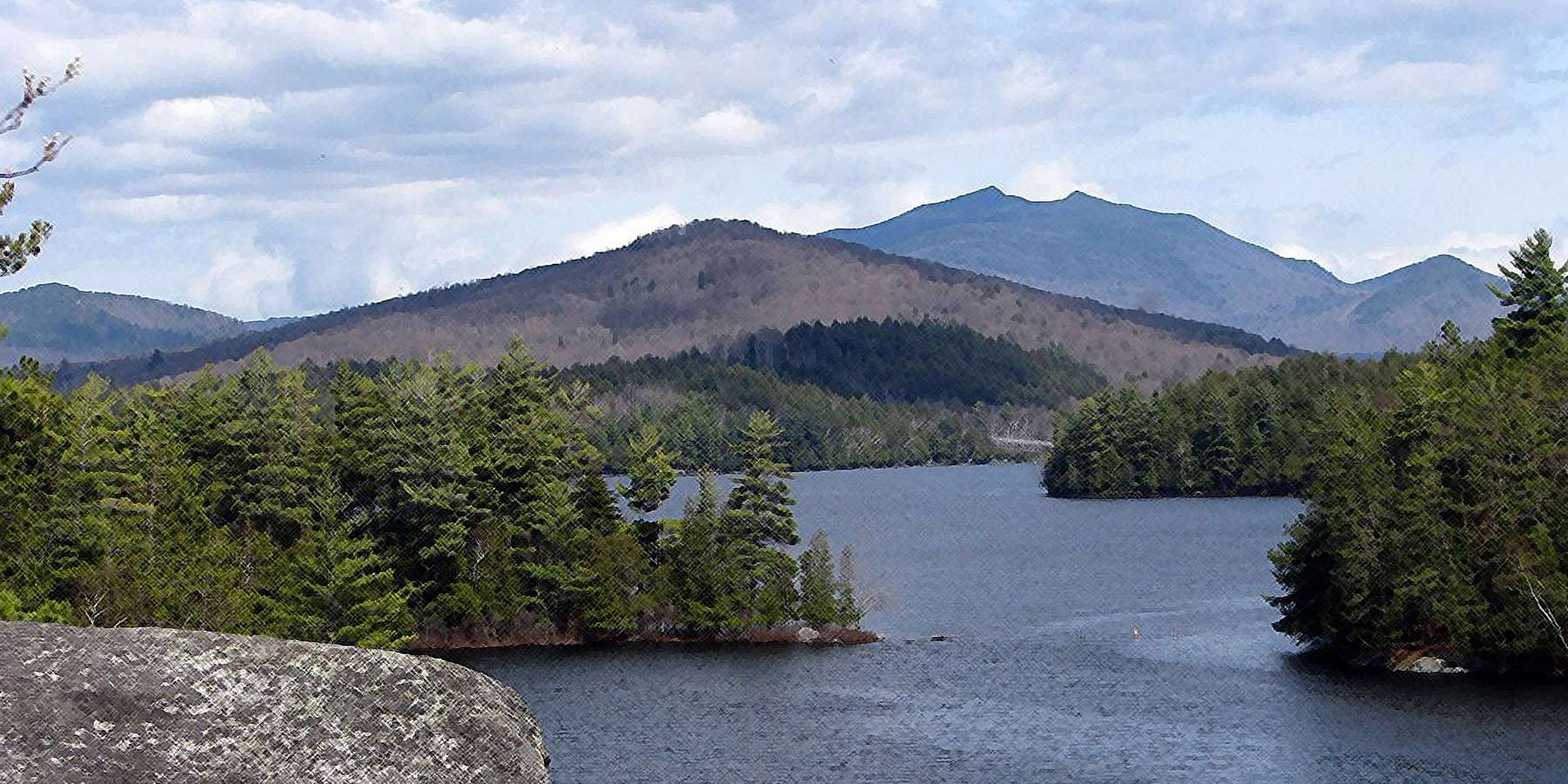 Photo of Dewey Mountain in Saranac Lake, New York Photo of Dewey Mountain in Saranac Lake, New York