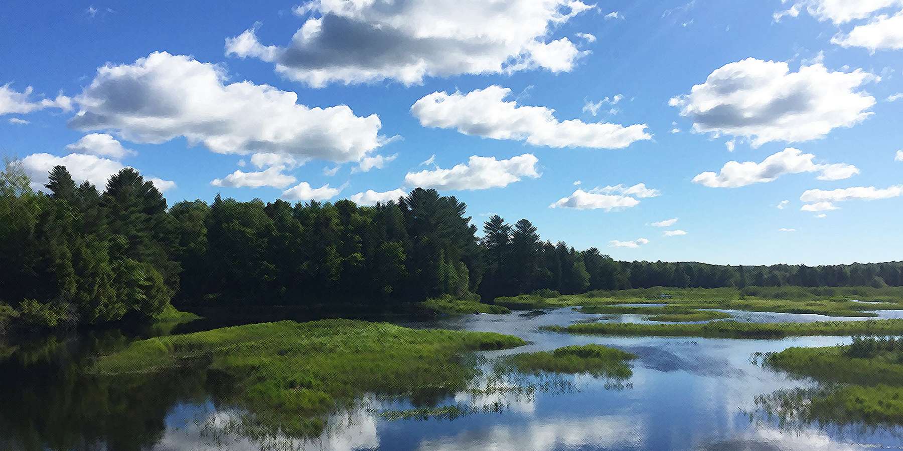 Photo of the North Branch Moose River in Old Forge, New York Photo of the North Branch Moose River in Old Forge, New York
