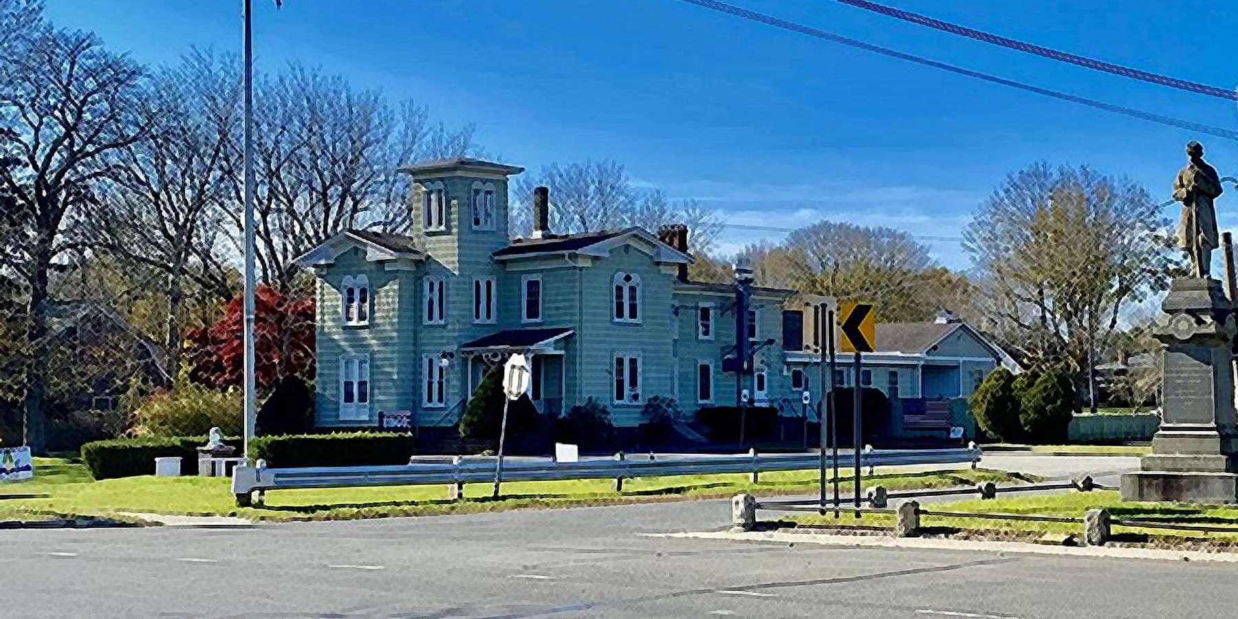 Photo of the American Legion Post in Southold, New York Photo of the American Legion Post in Southold, New York