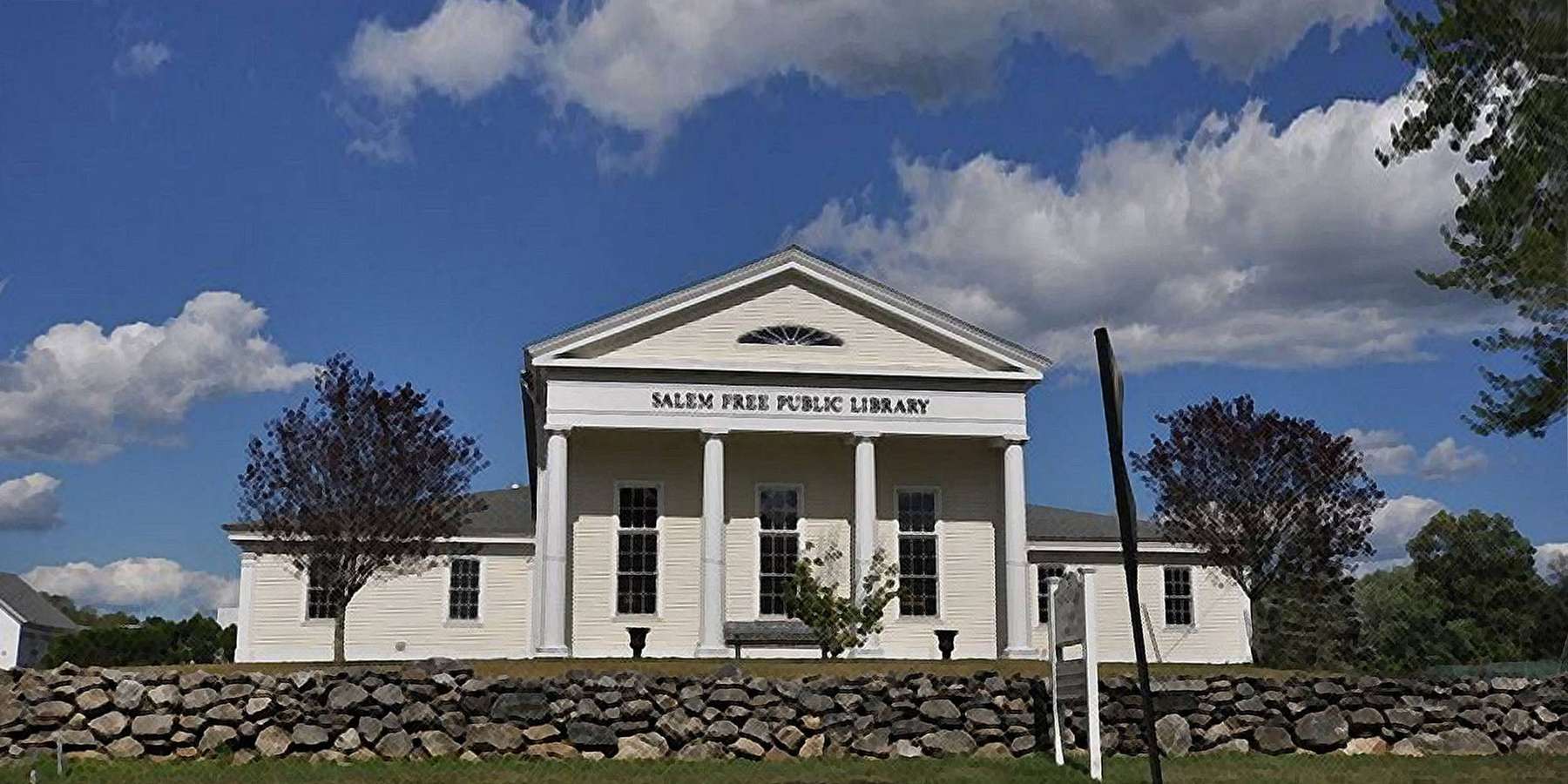 Photo of the Free Public Library in Salem, Connecticut Photo of the Free Public Library in Salem, Connecticut