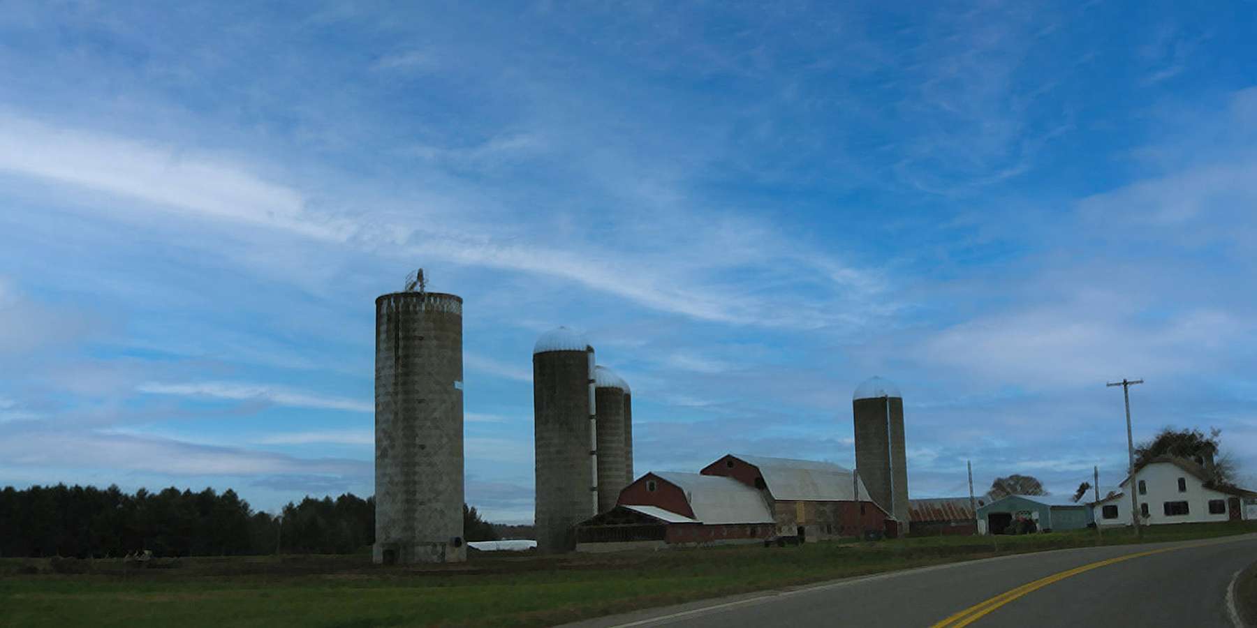 Photo of Oswego County Route 52 in Altmar, New York Photo of Oswego County Route 52 in Altmar, New York
