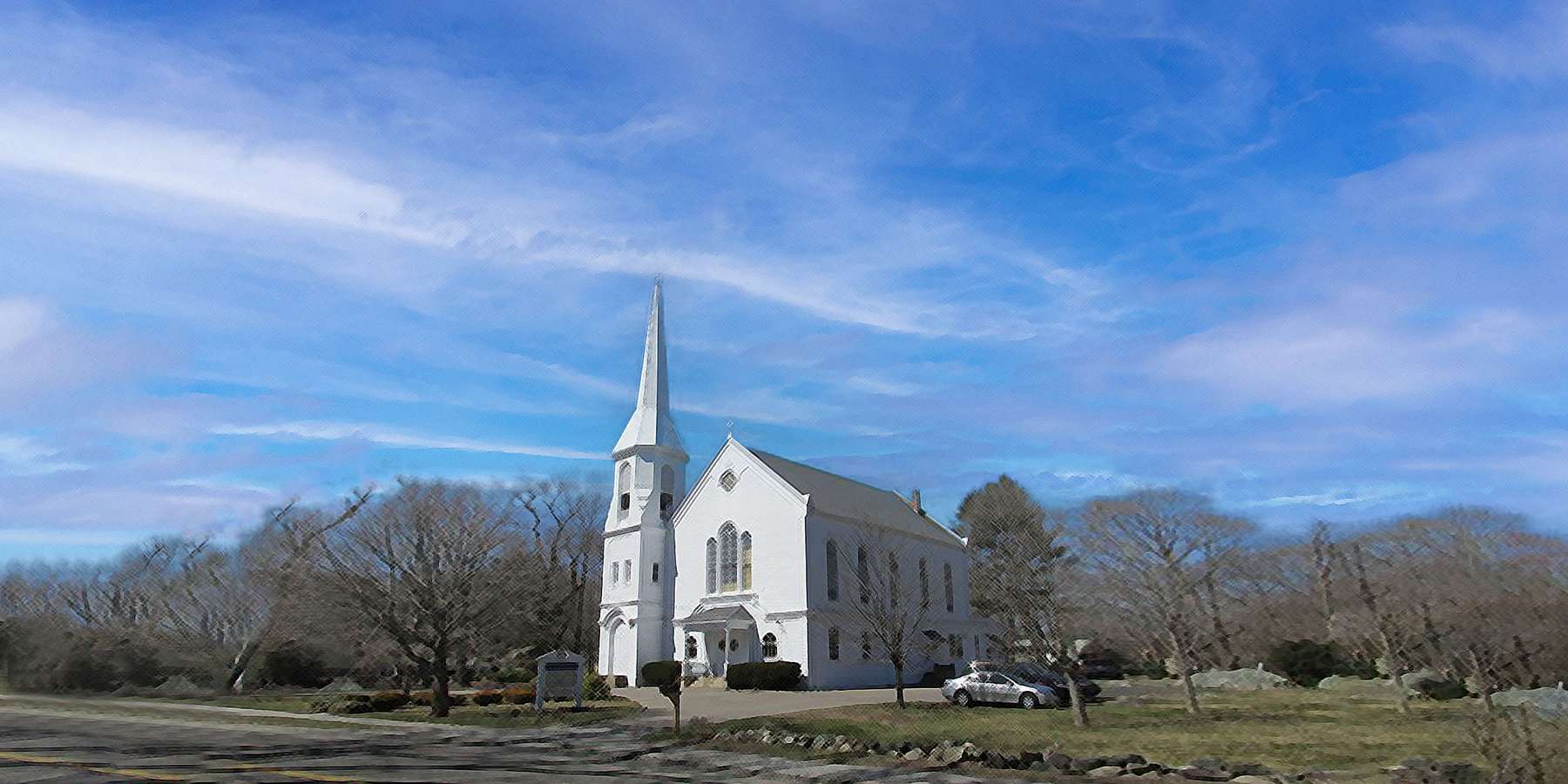 Photo of First Baptist Church in North Scituate, Massachusetts Photo of First Baptist Church in North Scituate, Massachusetts