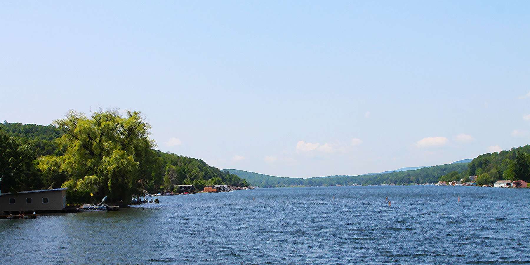 Photo of a lake in Harveys Lake, Pennsylvania Photo of a lake in Harveys Lake, Pennsylvania