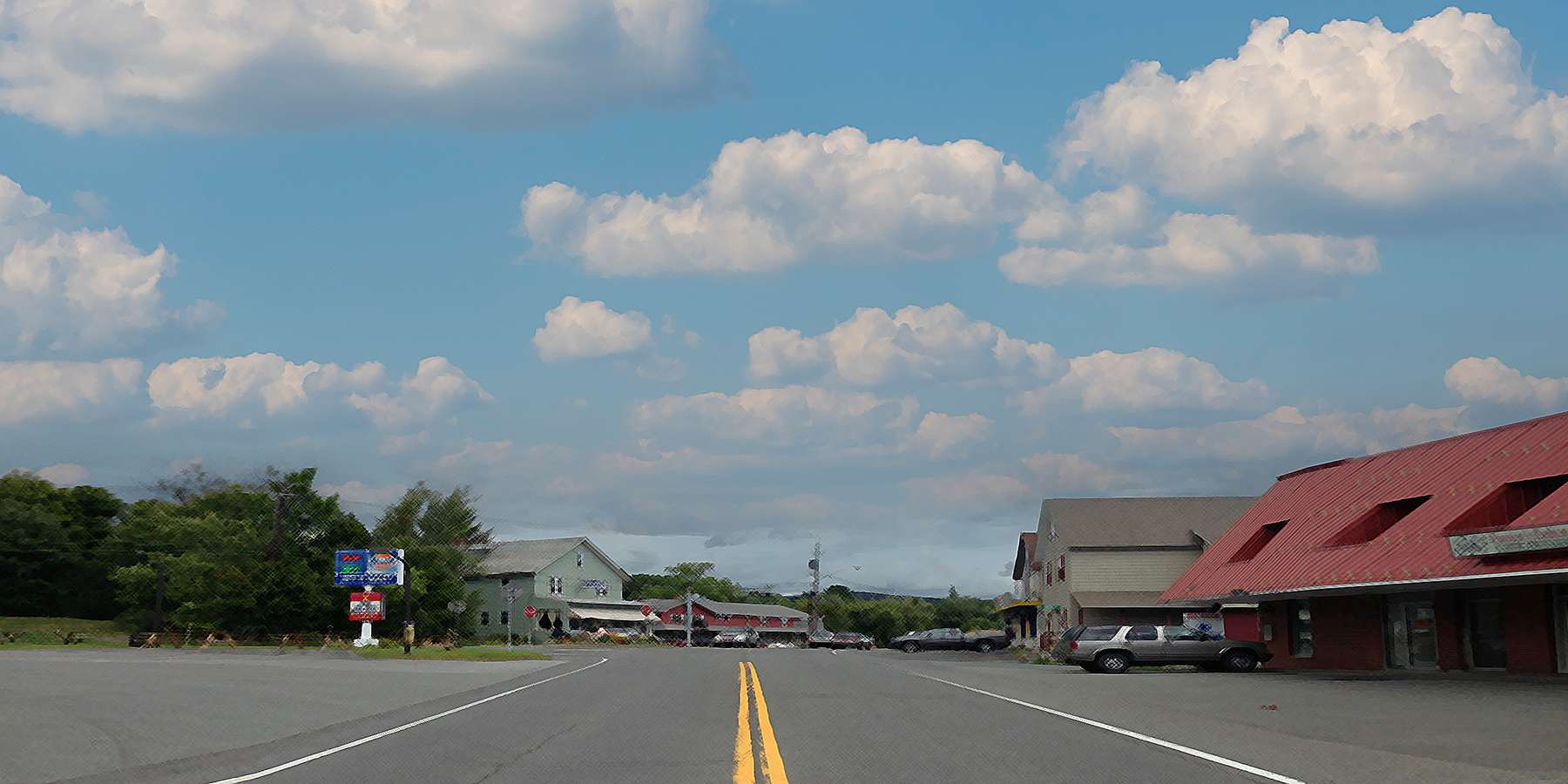 Photo of Sand Lake Road in Averill Park, New York Photo of Sand Lake Road in Averill Park, New York