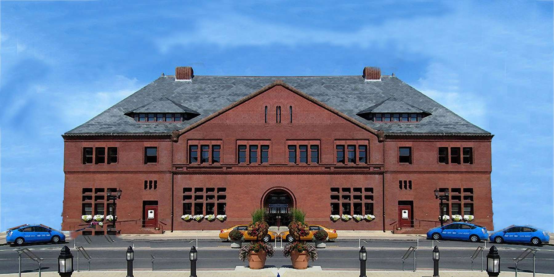 Photo of New London Union Station in New London, Connecticut Photo of New London Union Station in New London, Connecticut