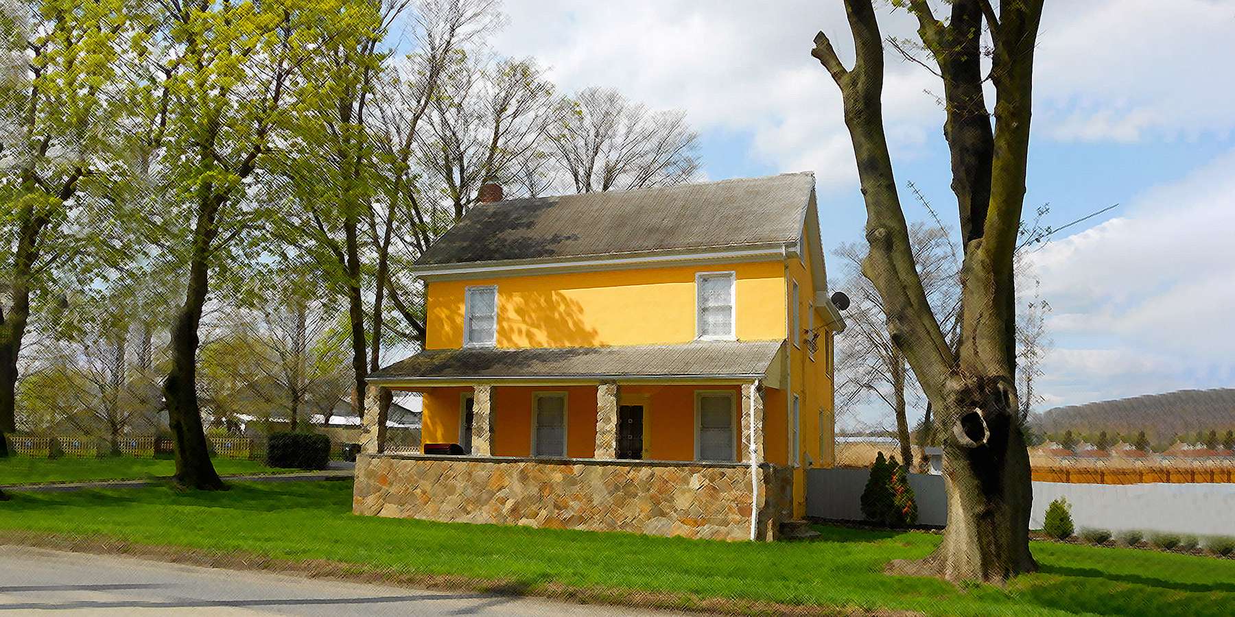 A photo of Toughkenamon House in Newark Road, Pennsylavnia A photo of Toughkenamon House in Newark Road, Pennsylavnia